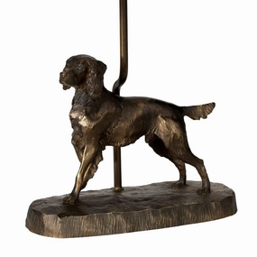 Rufus Bronze Table lamp (Base Only) Designers Light Box energy-saving LED light