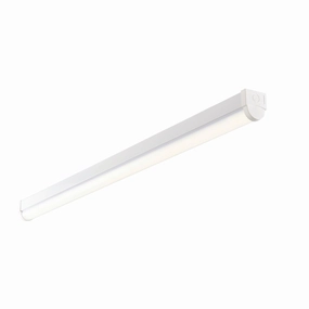 Rular 6ft LED Batten Light Emergency EM 52W - Cool White weatherproof garden light