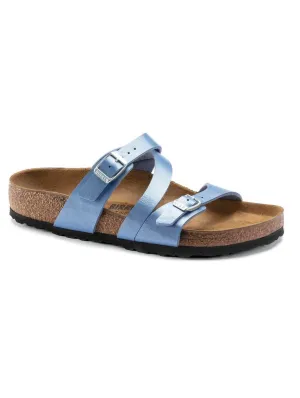 Salina Birko-Flor Sandal in Graceful Riviera Blue