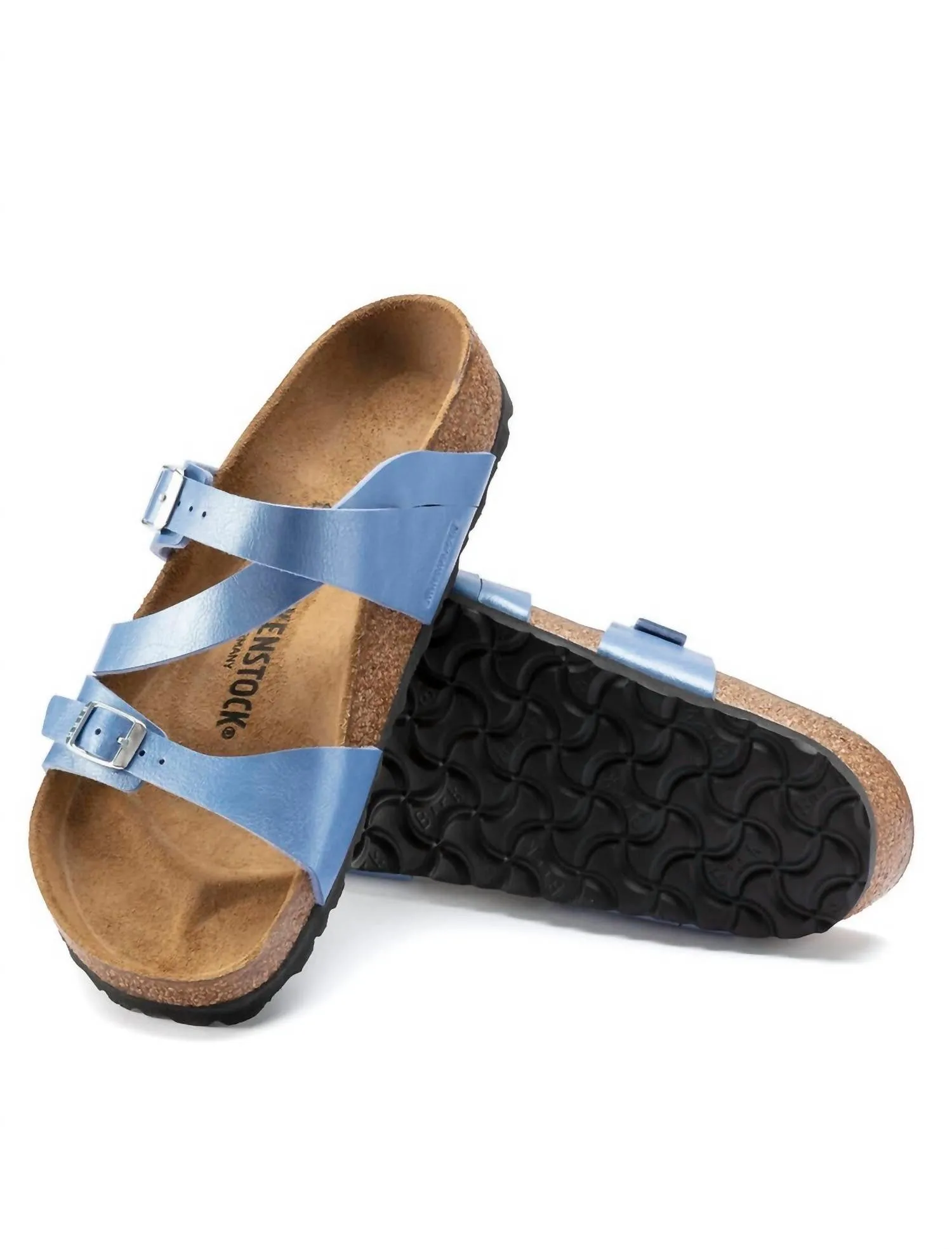 Salina Birko-Flor Sandal in Graceful Riviera Blue