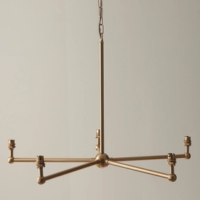 Santiago 5 Light Pendant Fitting sleek LED ceiling lamp