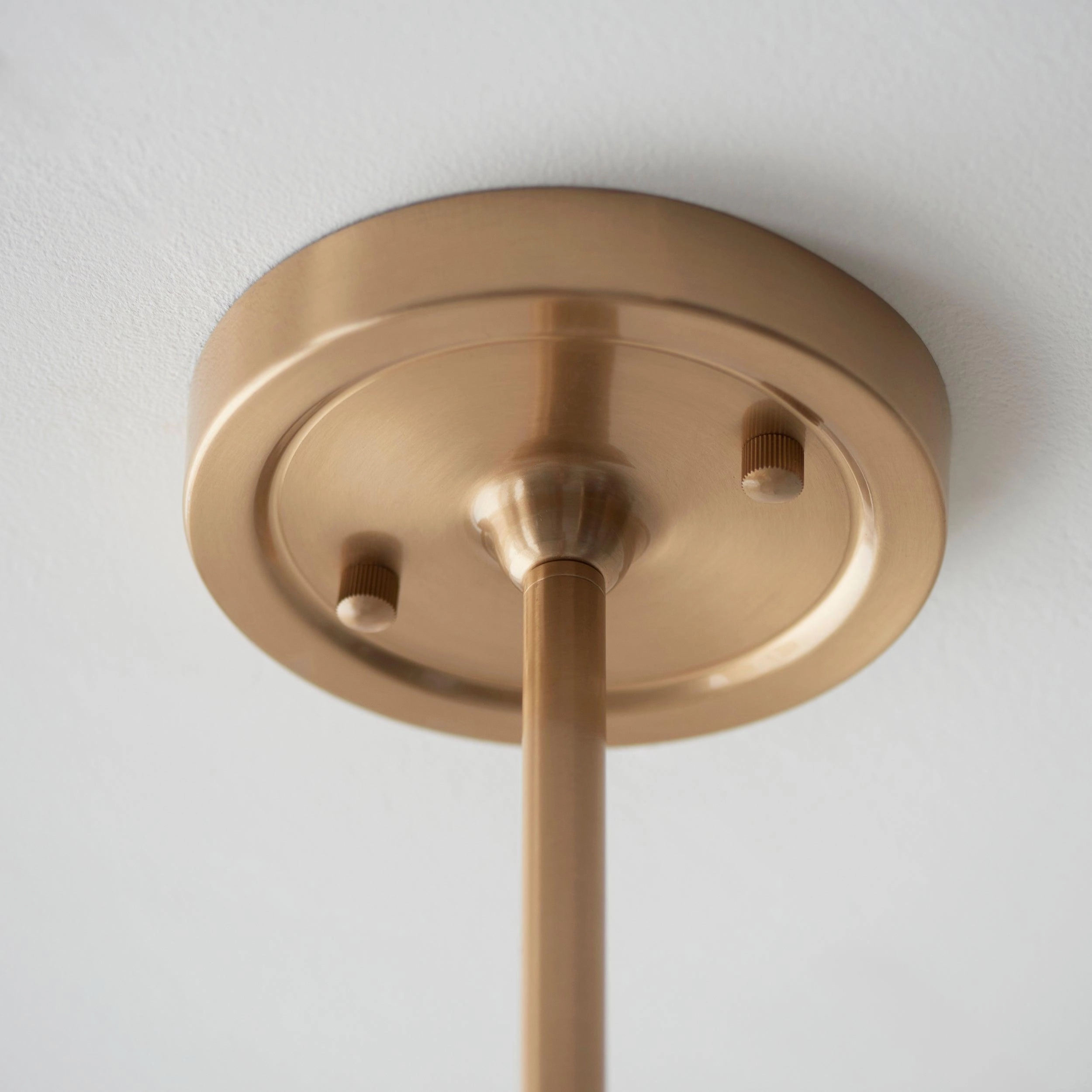 Santiago Brass 4 Light Pendant Ceiling Light With Blue Leaf 16cm Shades