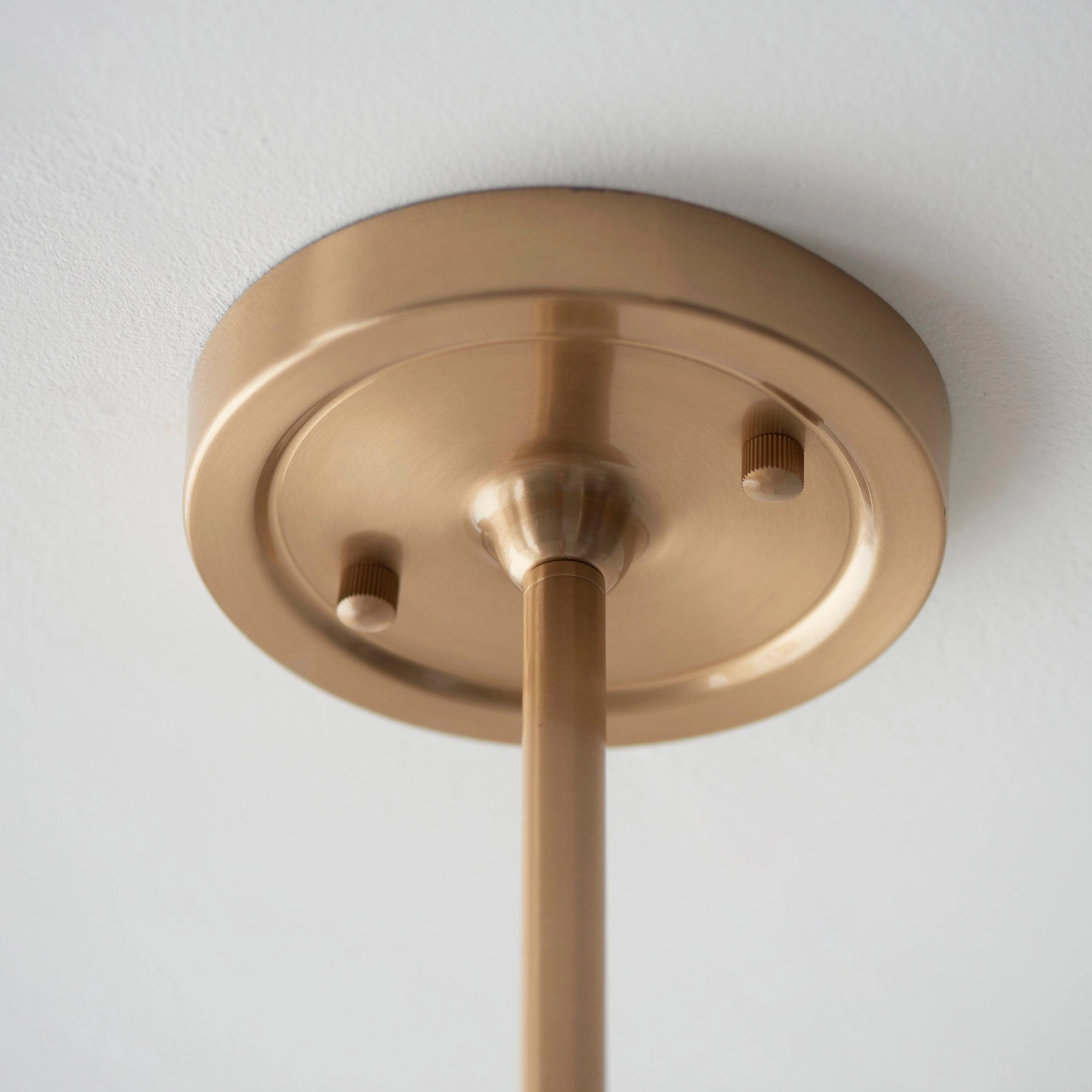 Santiago Brass 5 Light Pendant Ceiling Light With Blue Leaf 16cm Shades