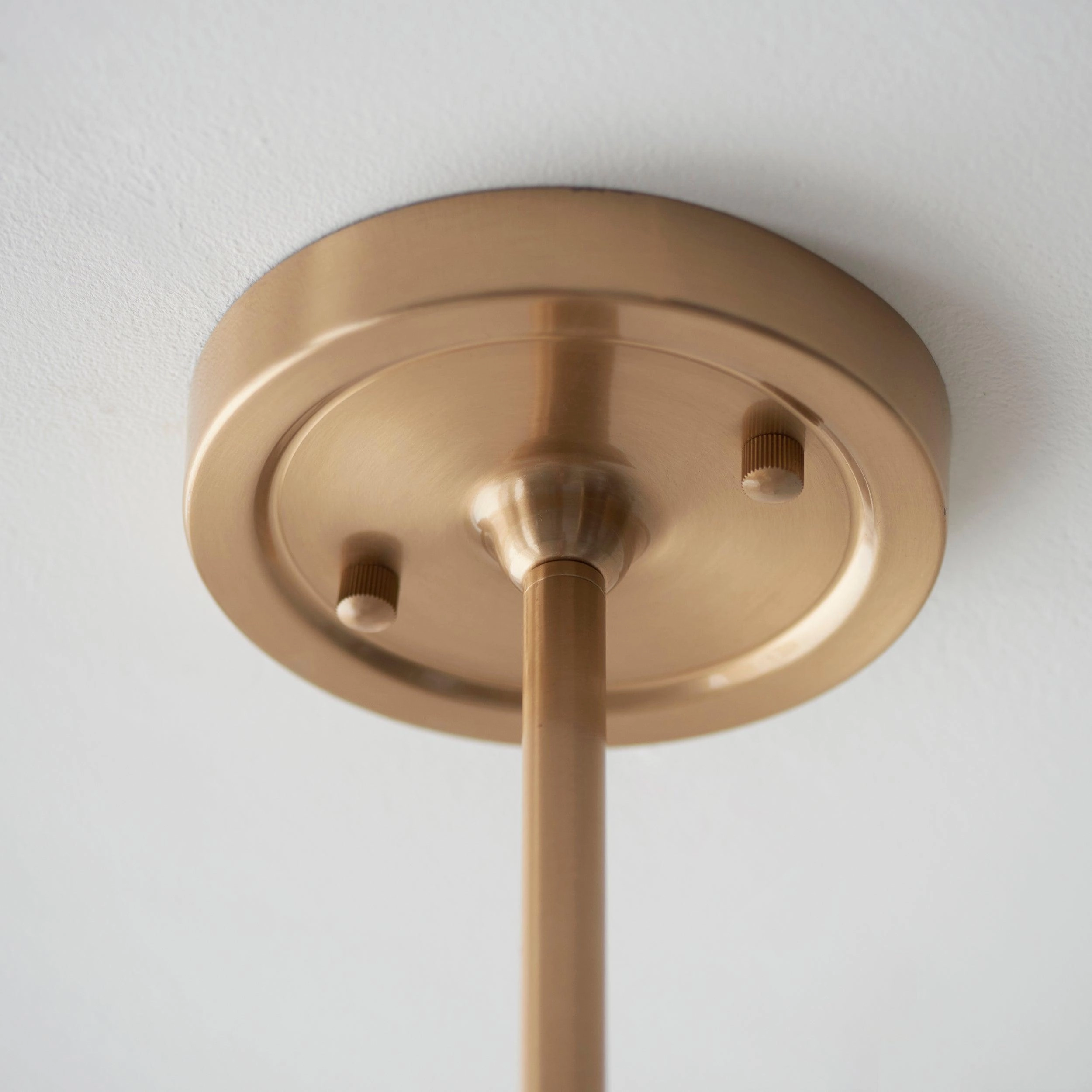 Santiago Brass 5 Light Pendant Ceiling Light With Grey Ripple 16cm Shades