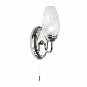 Sater Chrome Finish Bathroom Wall Light vintage desk lamp