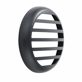 Saxby Hero Anthracite Grey Grill Bezel weatherproof garden light
