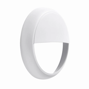 Saxby Hero White Eyelid Bezel weatherproof garden light