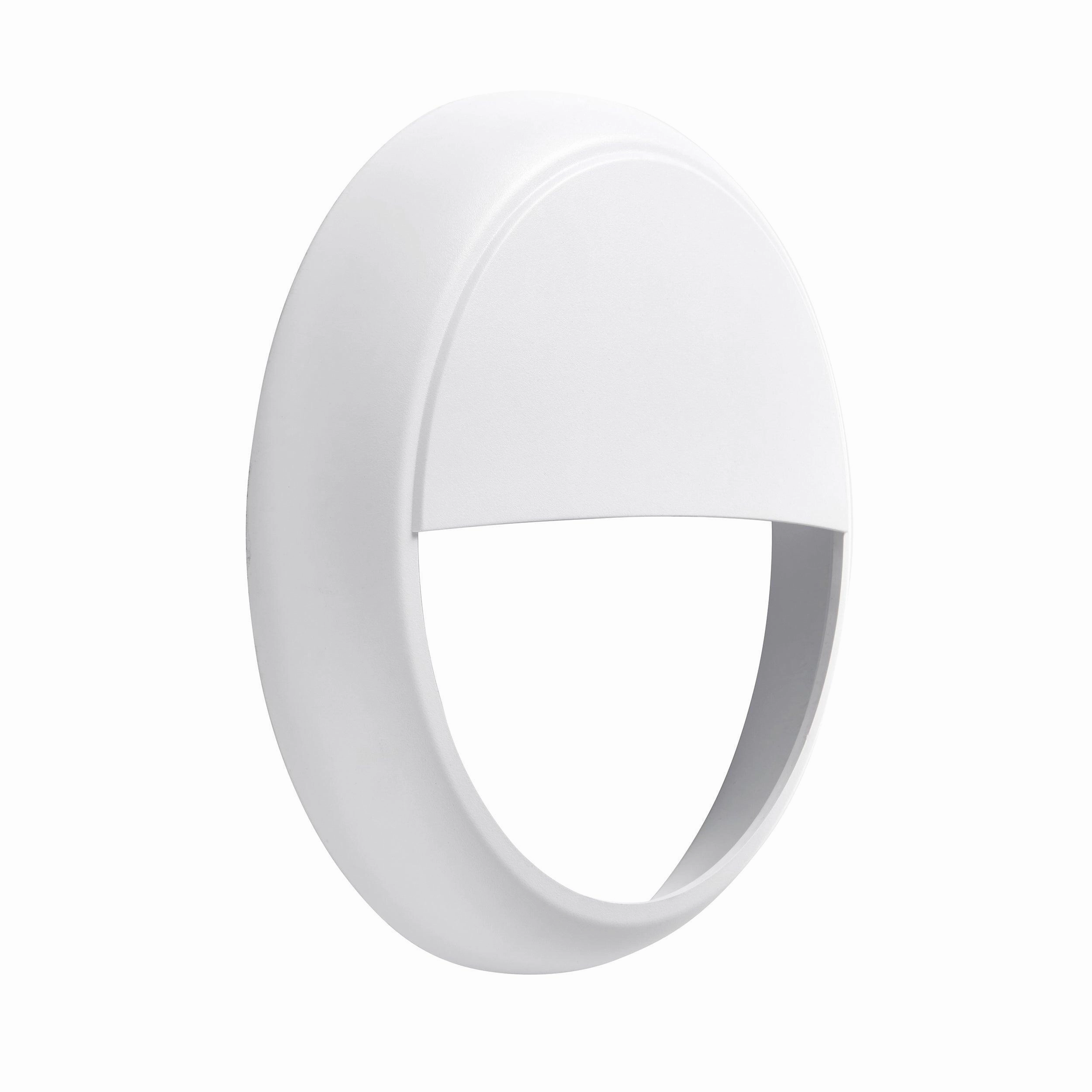 Saxby Hero White Eyelid Bezel weatherproof garden light