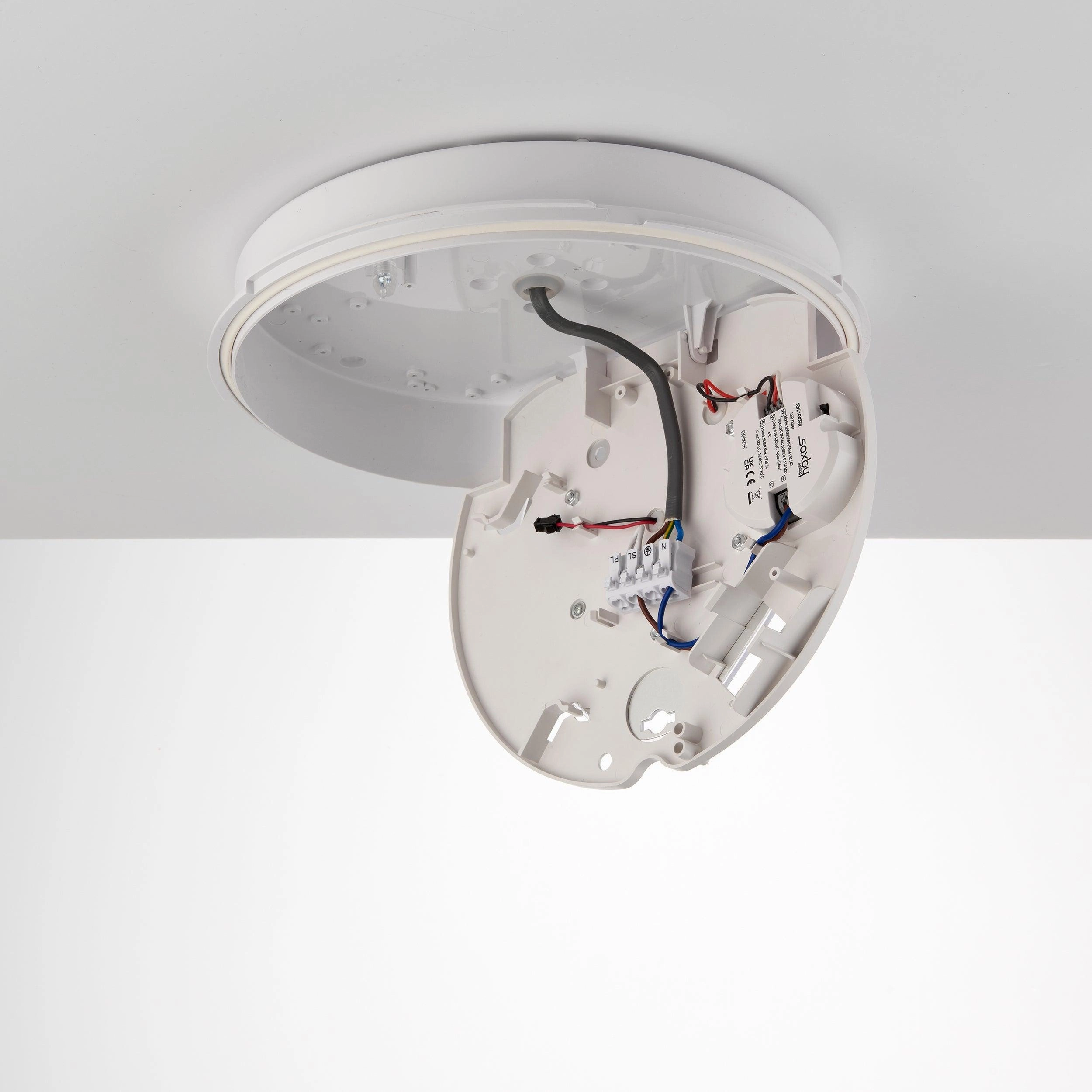 Saxby HeroPRO White LED Bulkhead Light IP65 18W - CCT