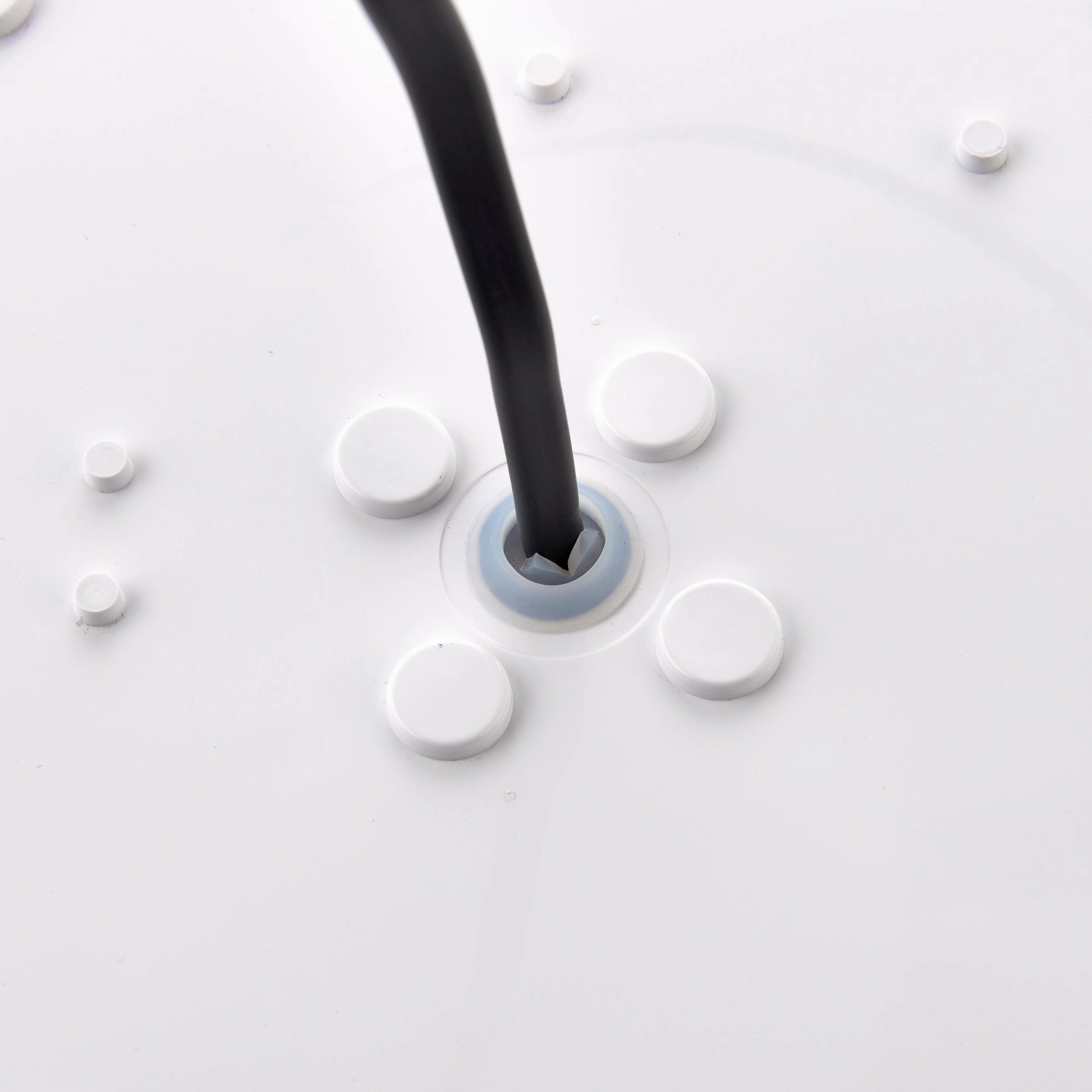 Saxby HeroPRO White LED Bulkhead with Microwave Sensor IP65 18W - CCT