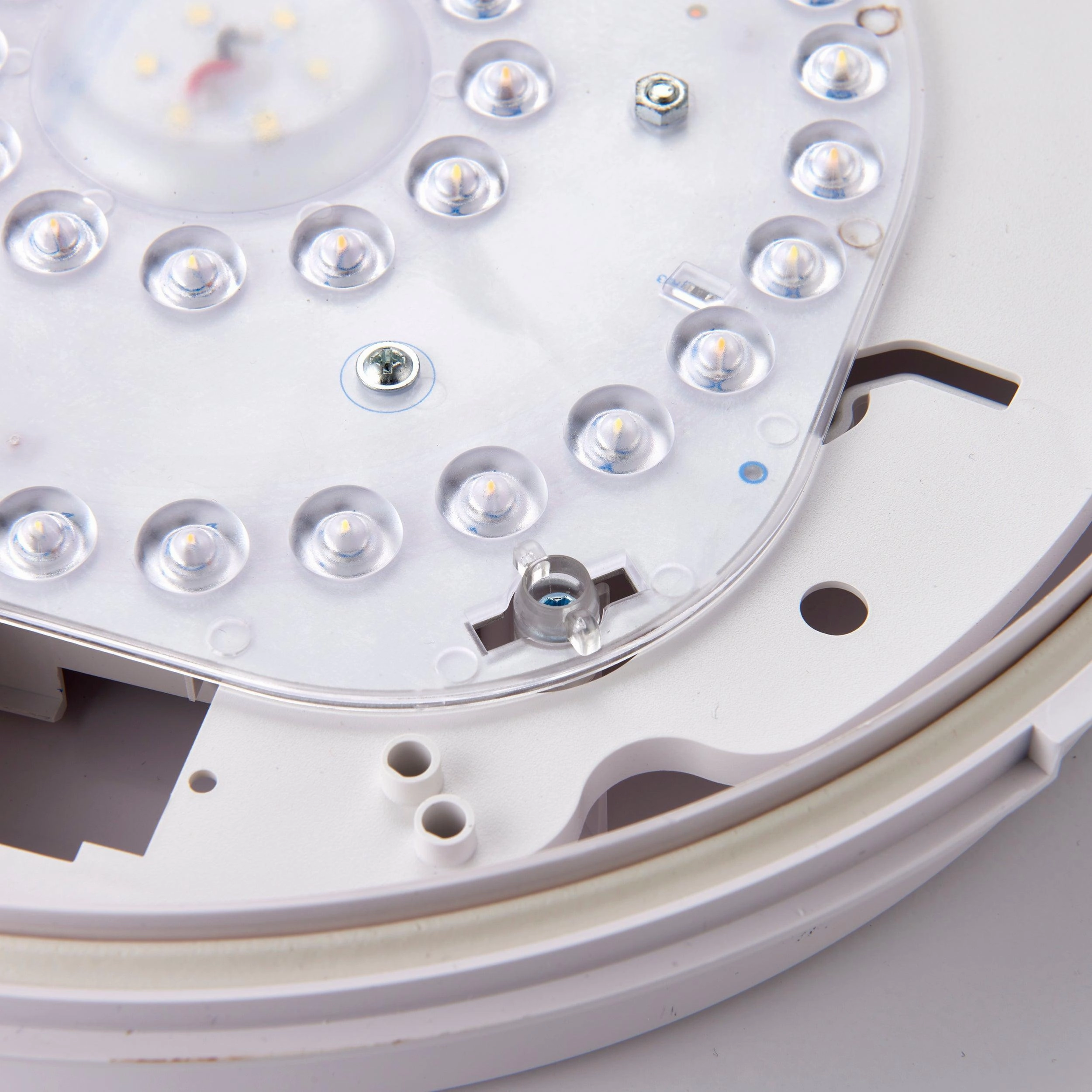 Saxby HeroPRO White LED Bulkhead with Microwave Sensor IP65 18W - CCT