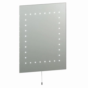 Saxby Mareh LED Bathroom Mirrored Glass Wall Light - IP44 vintage desk lamp