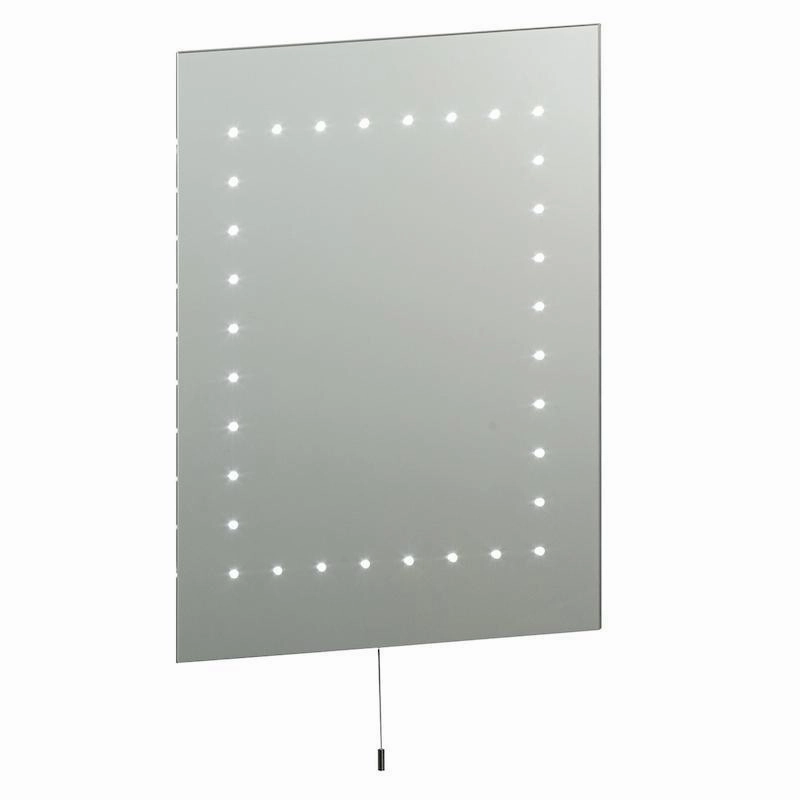 Saxby Mareh LED Bathroom Mirrored Glass Wall Light - IP44 vintage desk lamp