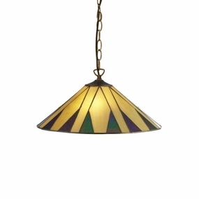 Searchlight Charleston Tiffany Ceiling Light recessed ceiling spot lamp