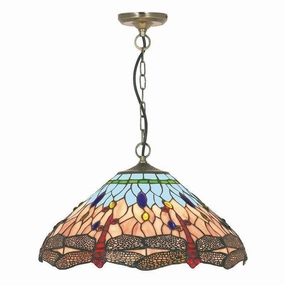Searchlight Dragonfly Tiffany Ceiling Light Searchlight recessed ceiling spot lamp