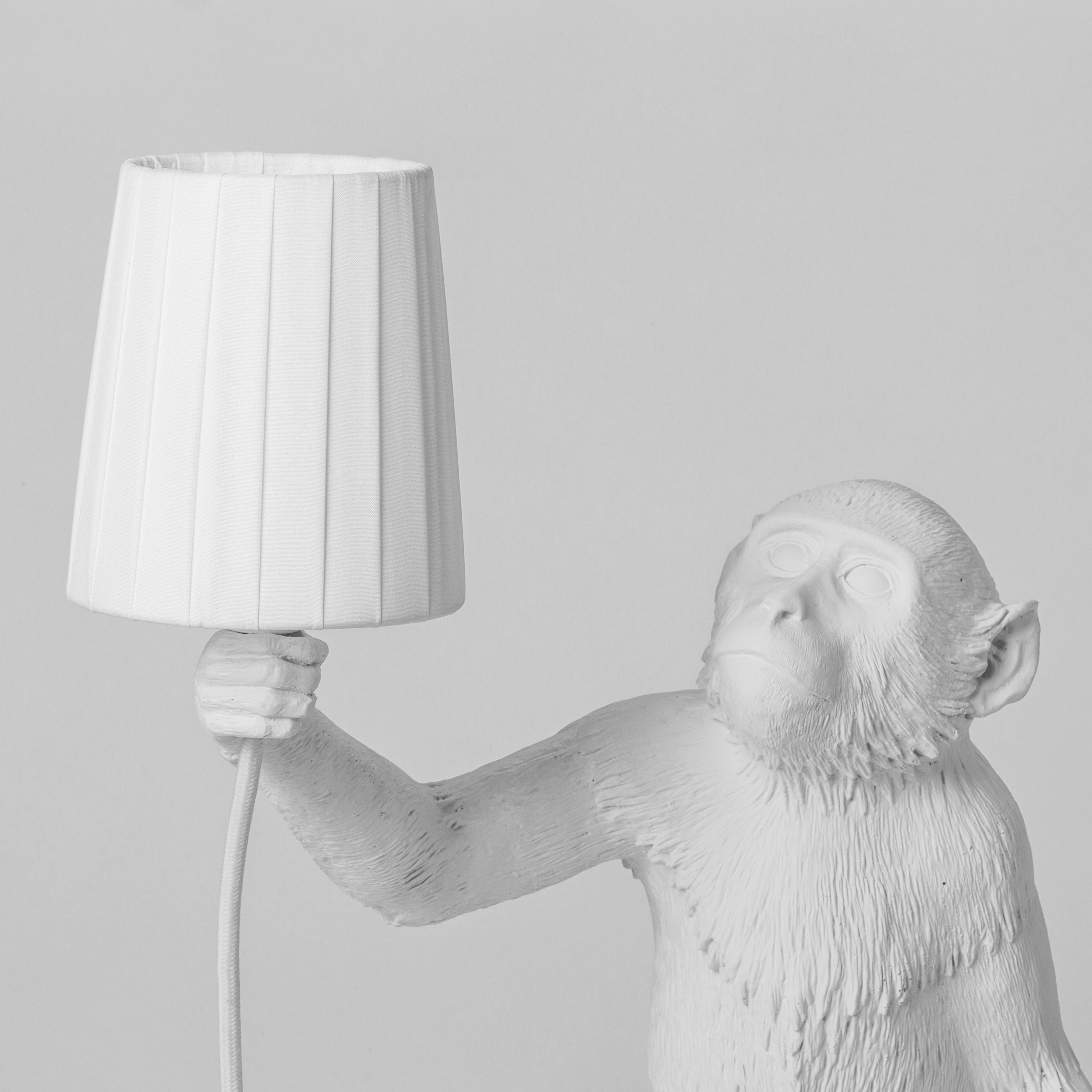 Seletti Monkey Lampshade, White