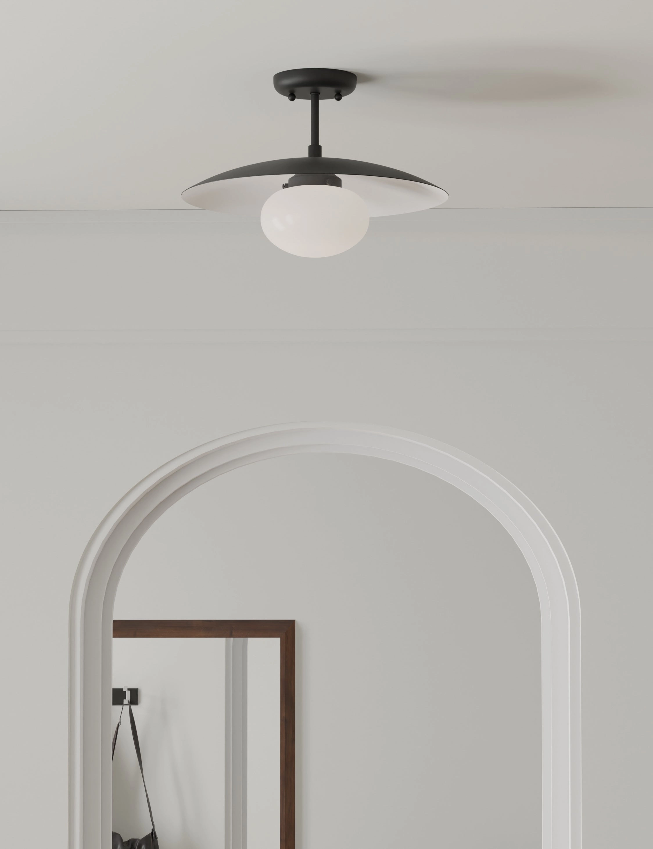Shah Semi-Flush Mount Light