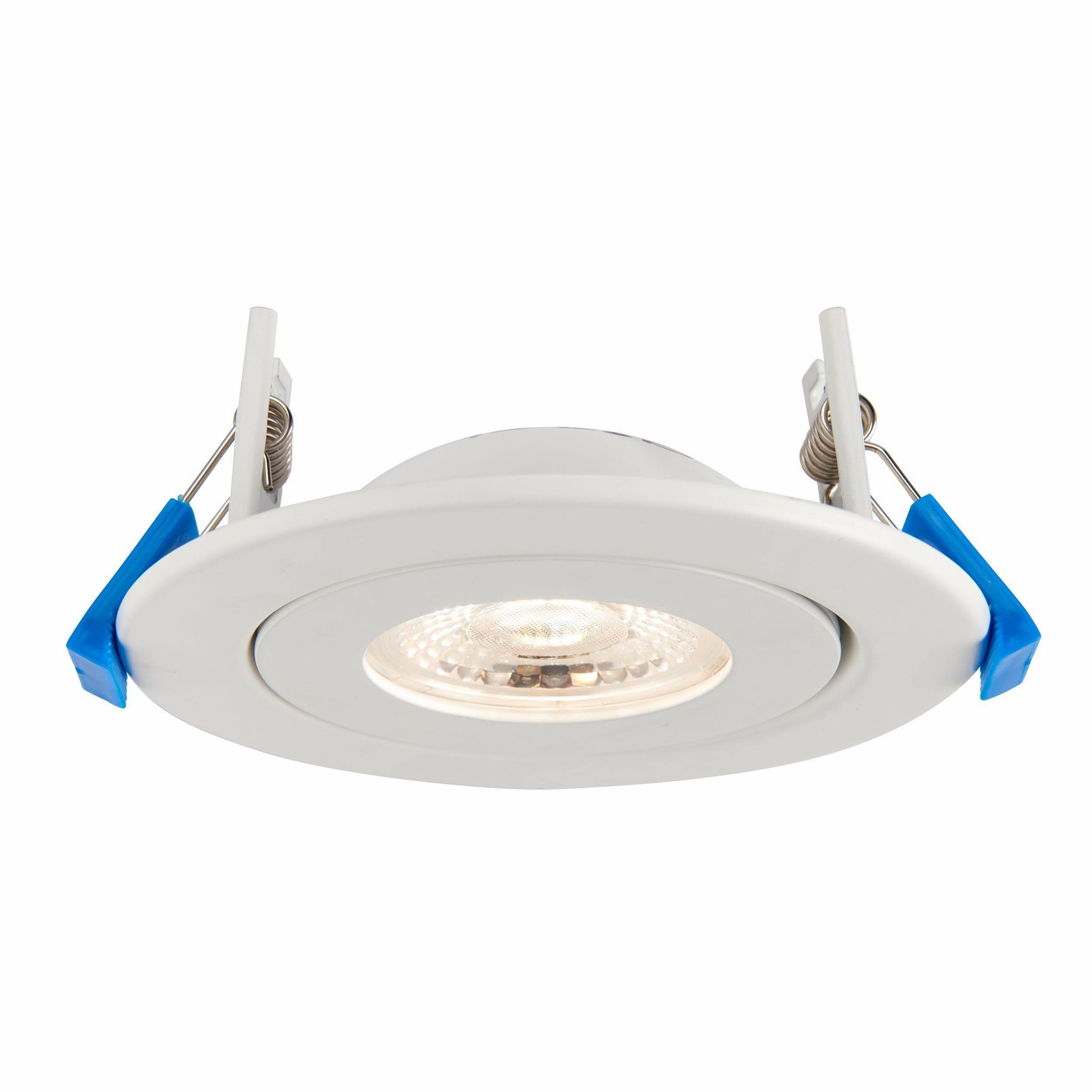 Shield360 4CCT Tri Wattage Recessed Light IP44 8W adjustable floor standing lamp