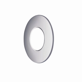 Shield Chrome Fire Rated Bezel adjustable floor standing lamp
