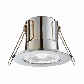 ShieldECO 500 Cool White Chrome Recessed Ceiling Light IP65 4W adjustable floor standing lamp