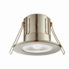 ShieldECO 500 Cool White Nickel Recessed Ceiling Light IP65 4W adjustable floor standing lamp