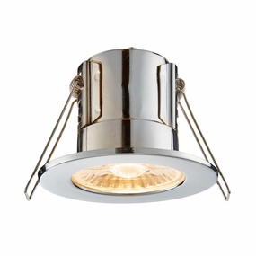 ShieldECO 500 Warm White Chrome Recessed Ceiling Light IP65 4W adjustable floor standing lamp