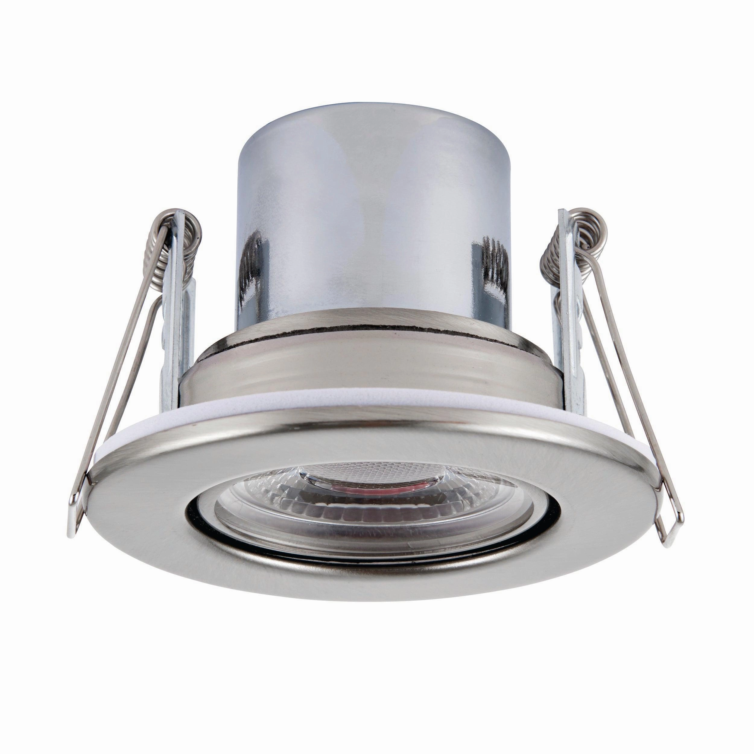 ShieldECO 800 Tilt Warm White Nickel LED Recessed Light 8.5W