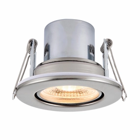 ShieldECO 800 Tilt Warm White Nickel LED Recessed Light 8.5W adjustable floor standing lamp