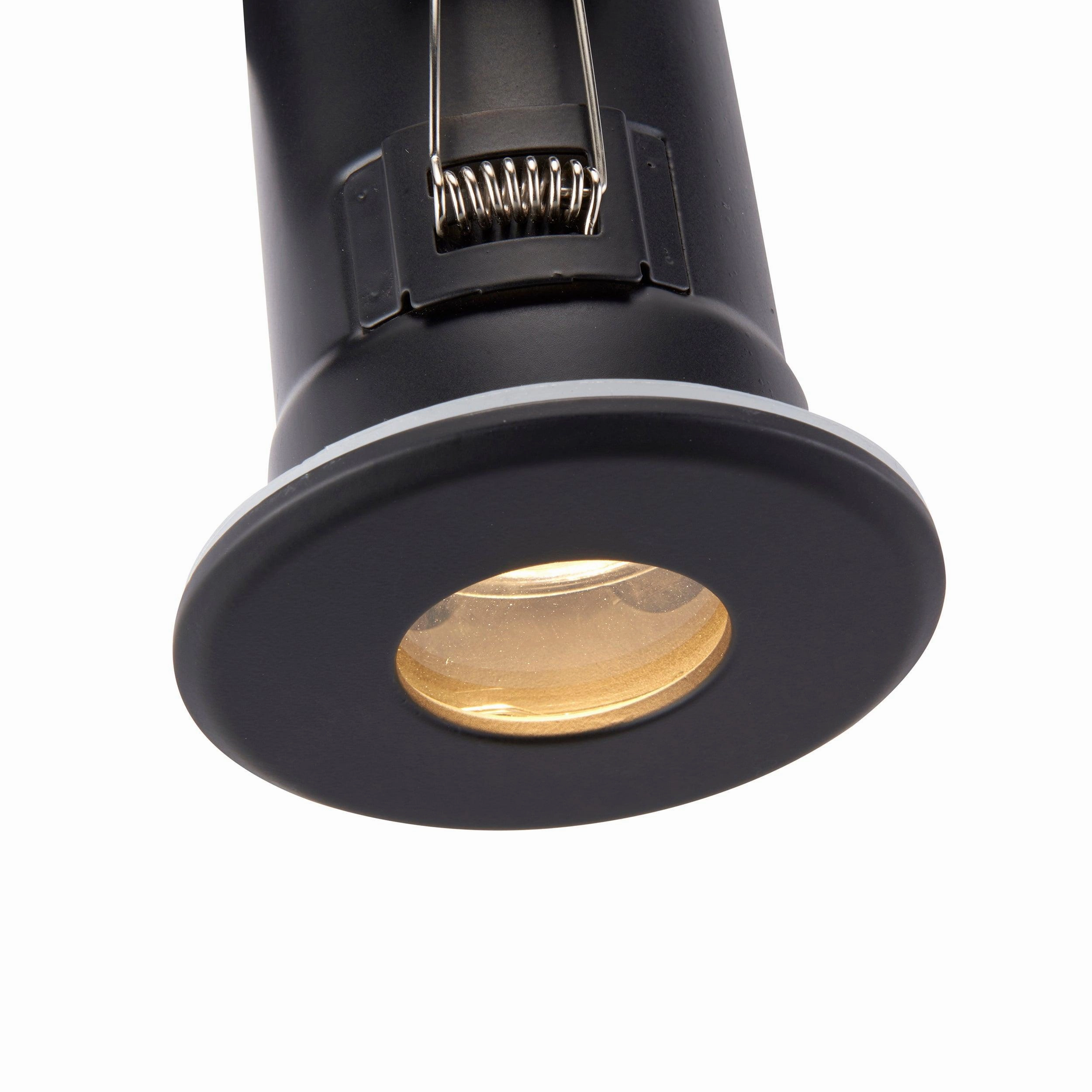 ShieldPLUS Black Recessed Ceiling Light IP65 IP65 50W