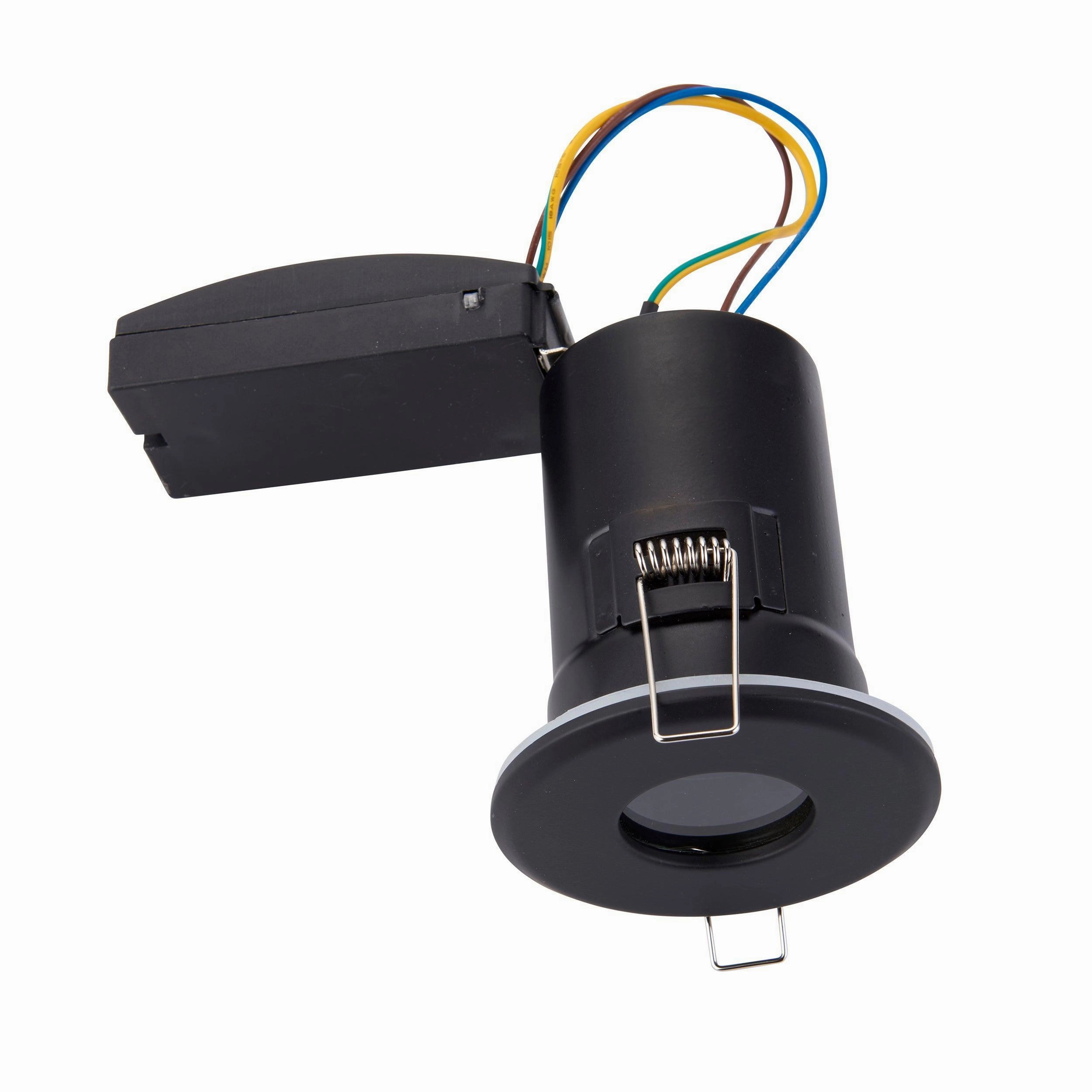 ShieldPLUS Black Recessed Ceiling Light IP65 IP65 50W