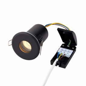 ShieldPLUS Black Recessed Ceiling Light IP65 IP65 50W adjustable floor standing lamp