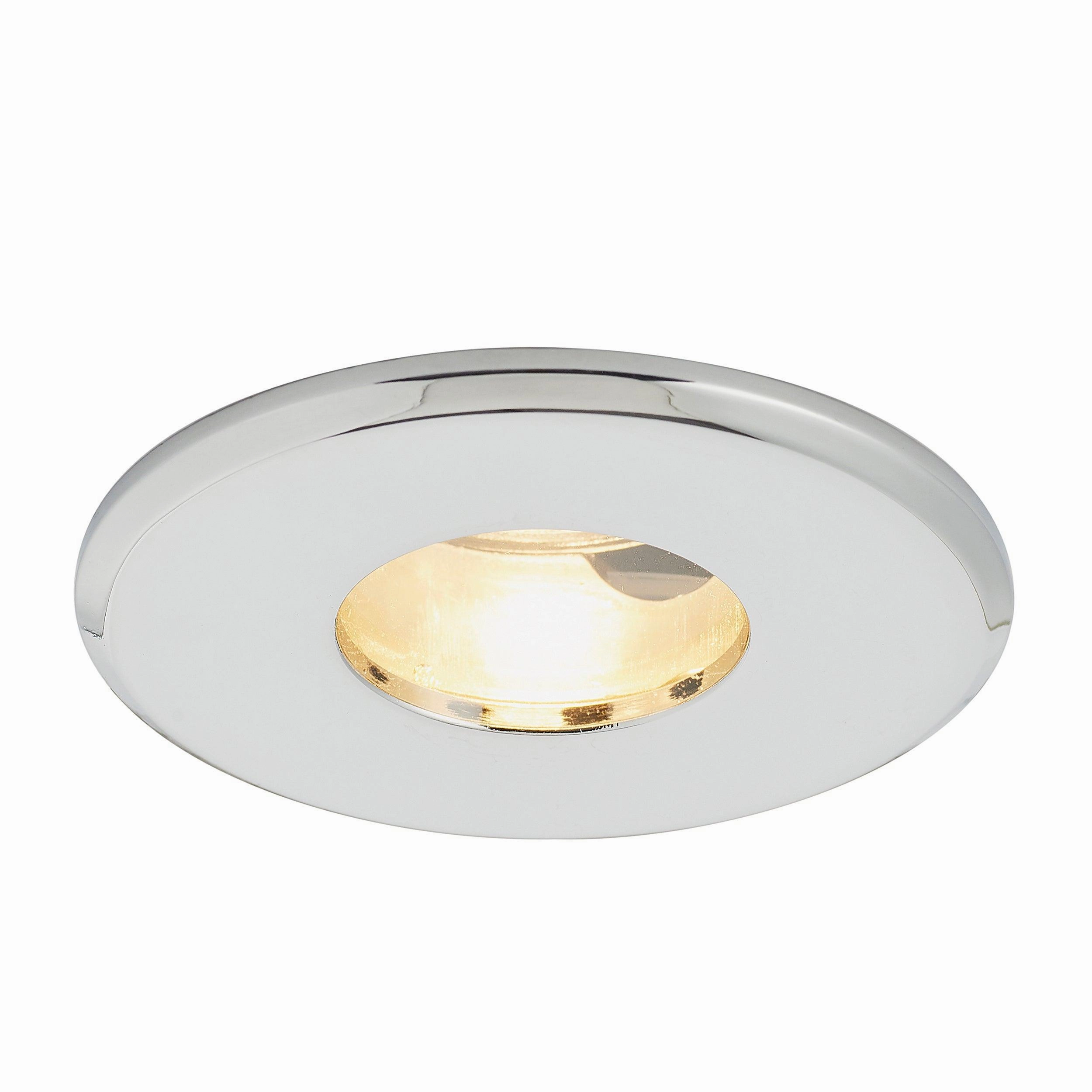 ShieldPLUS Chrome Recessed Ceiling Light IP65 50W