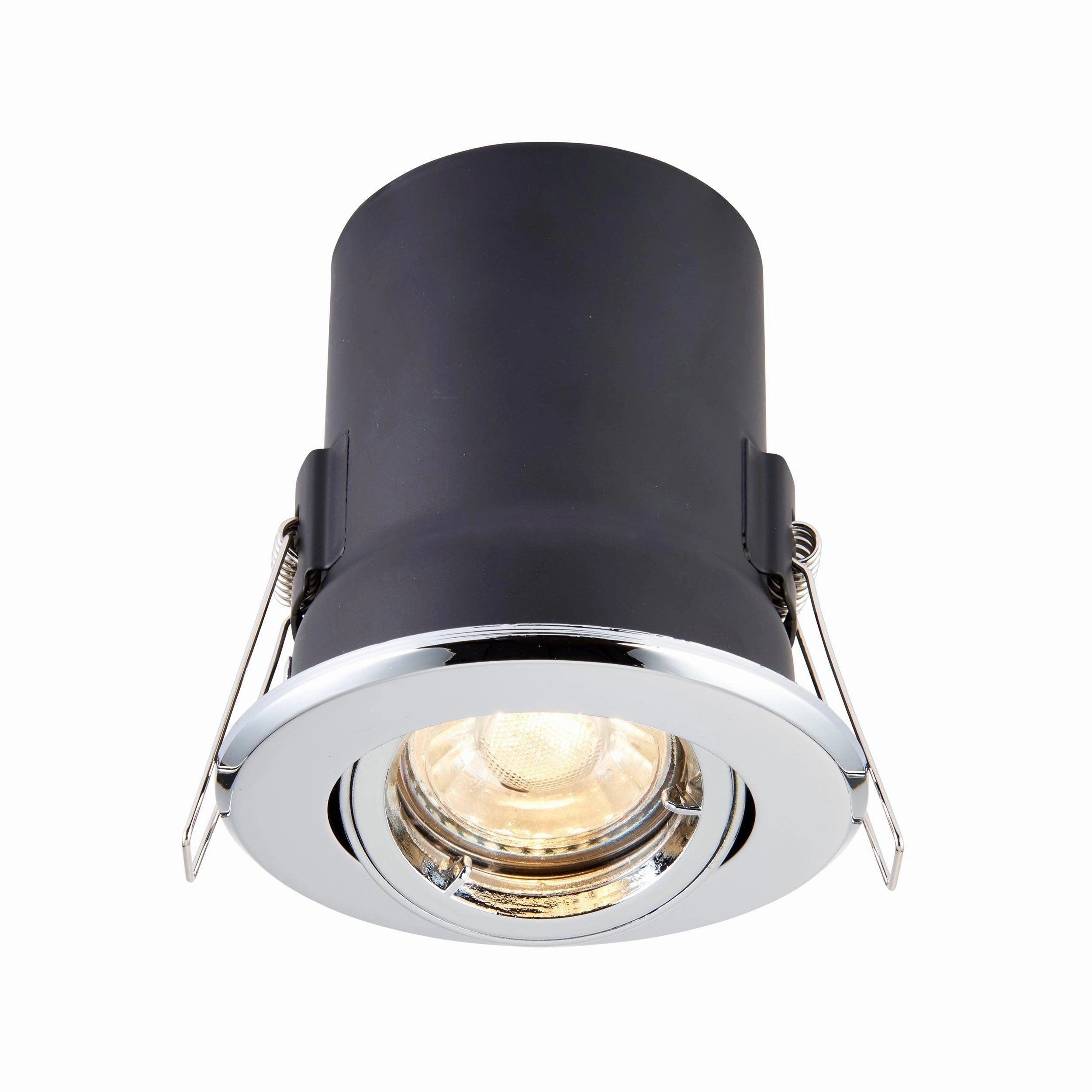 ShieldPLUS Chrome Recessed Light Tilt 50W
