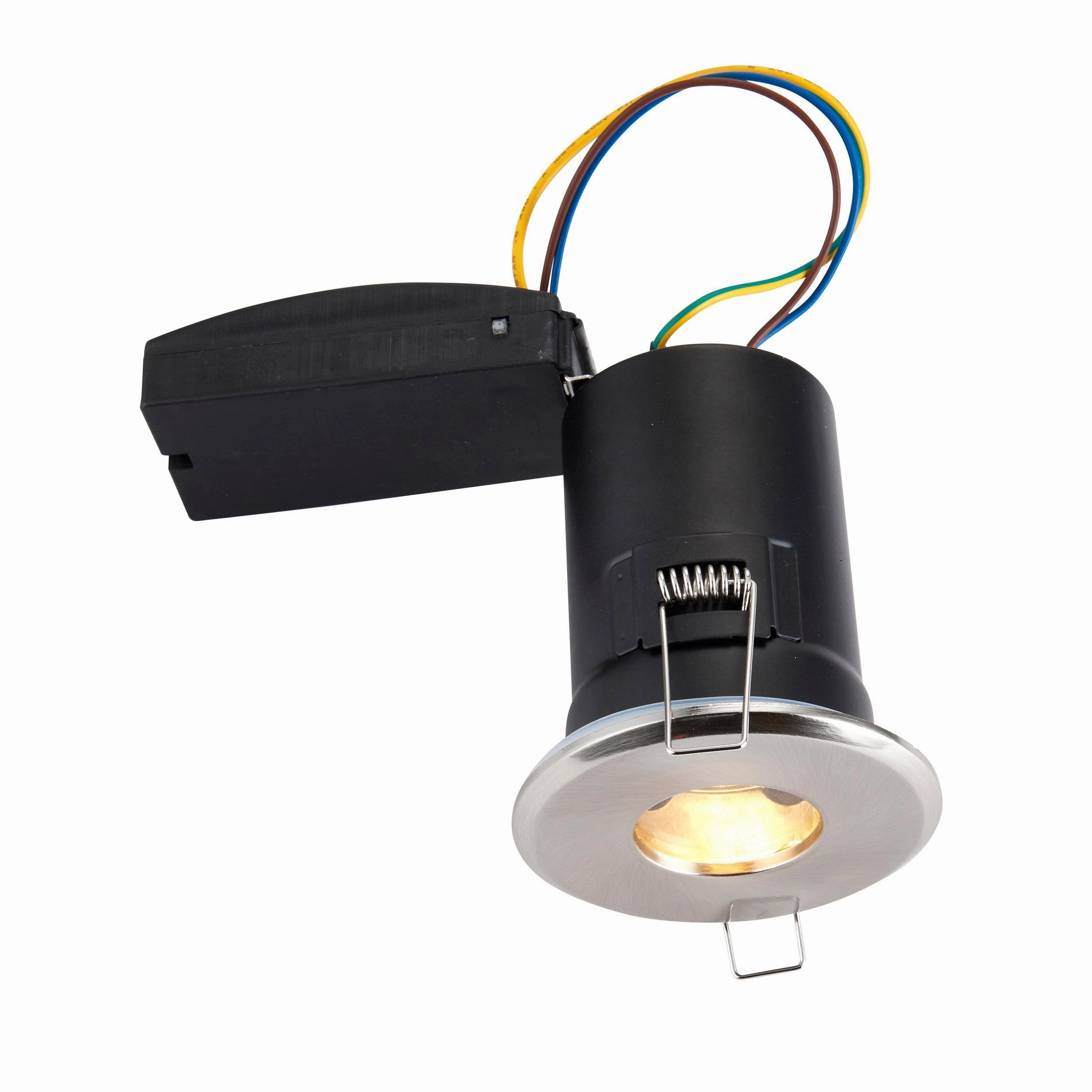 ShieldPLUS Nickel Recessed Ceiling Light IP65 50W
