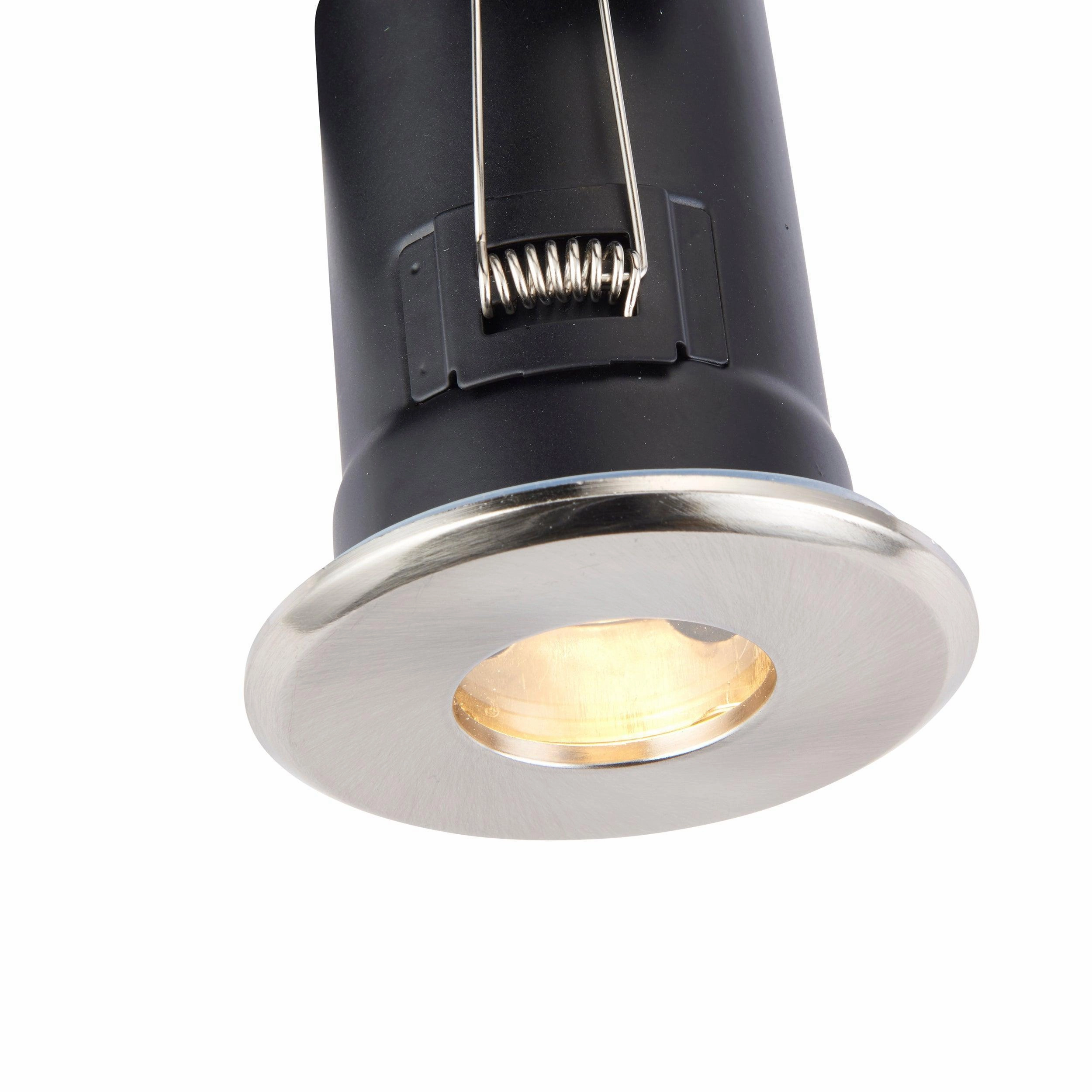 ShieldPLUS Nickel Recessed Ceiling Light IP65 50W
