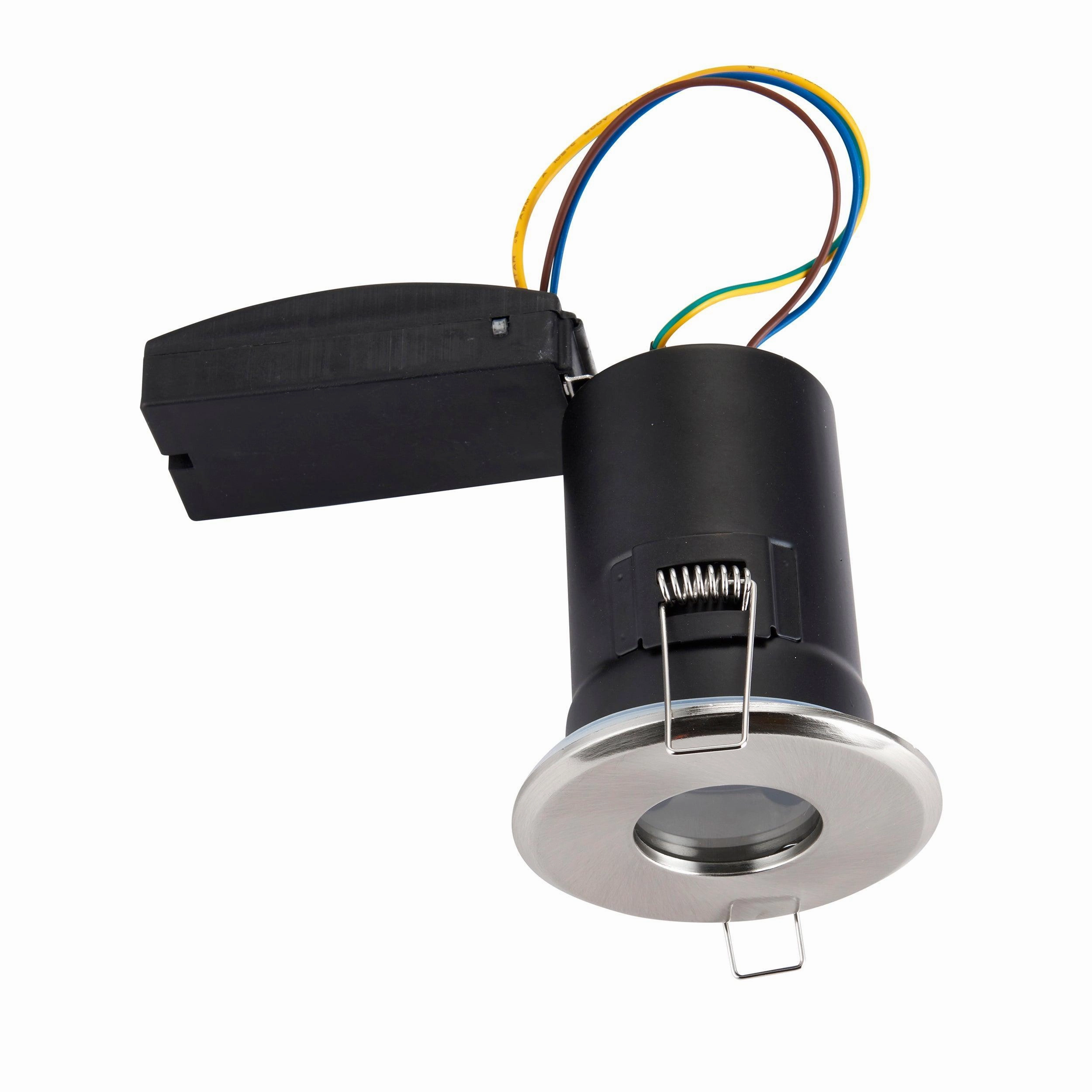 ShieldPLUS Nickel Recessed Ceiling Light IP65 50W