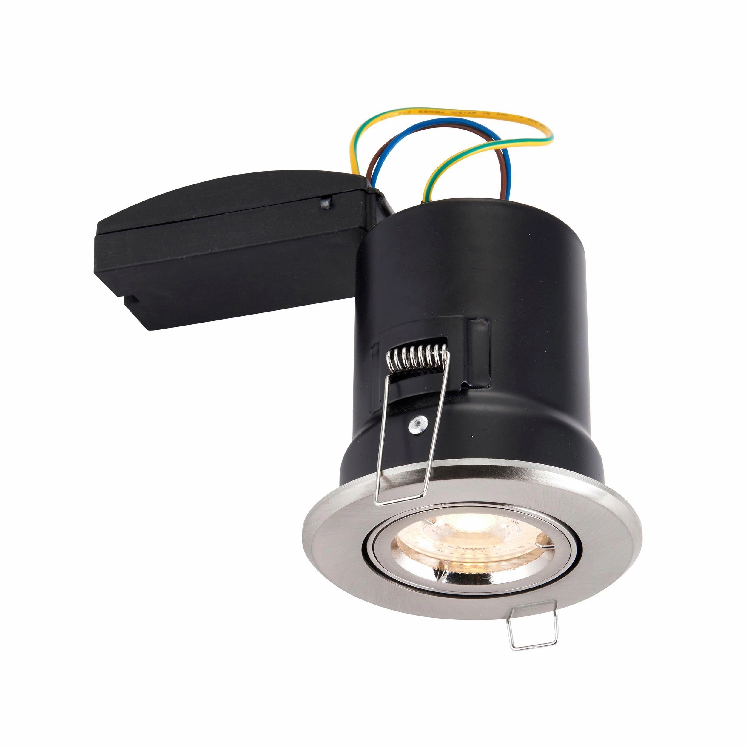 ShieldPLUS Nickel Recessed Light Tilt 50W