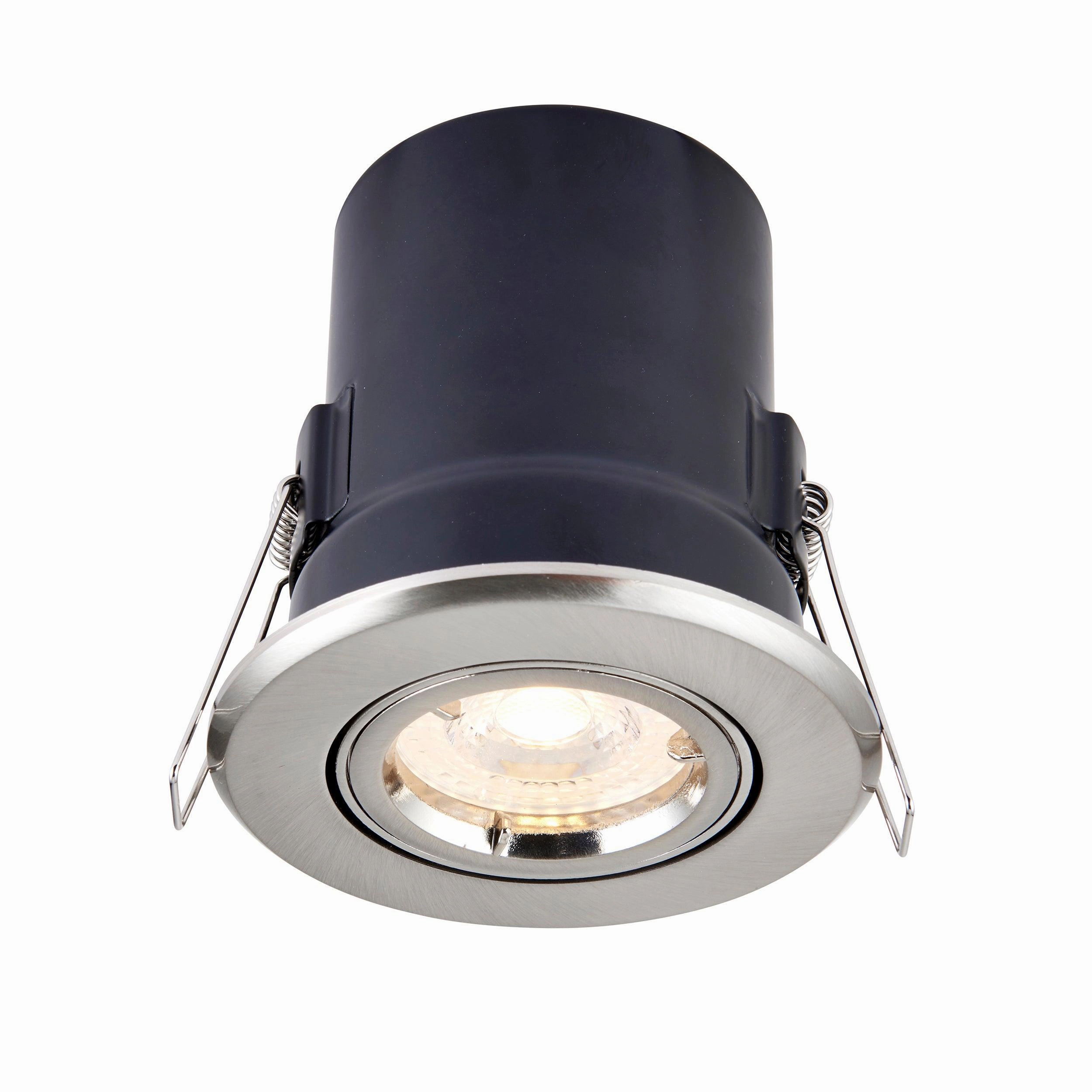 ShieldPLUS Nickel Recessed Light Tilt 50W