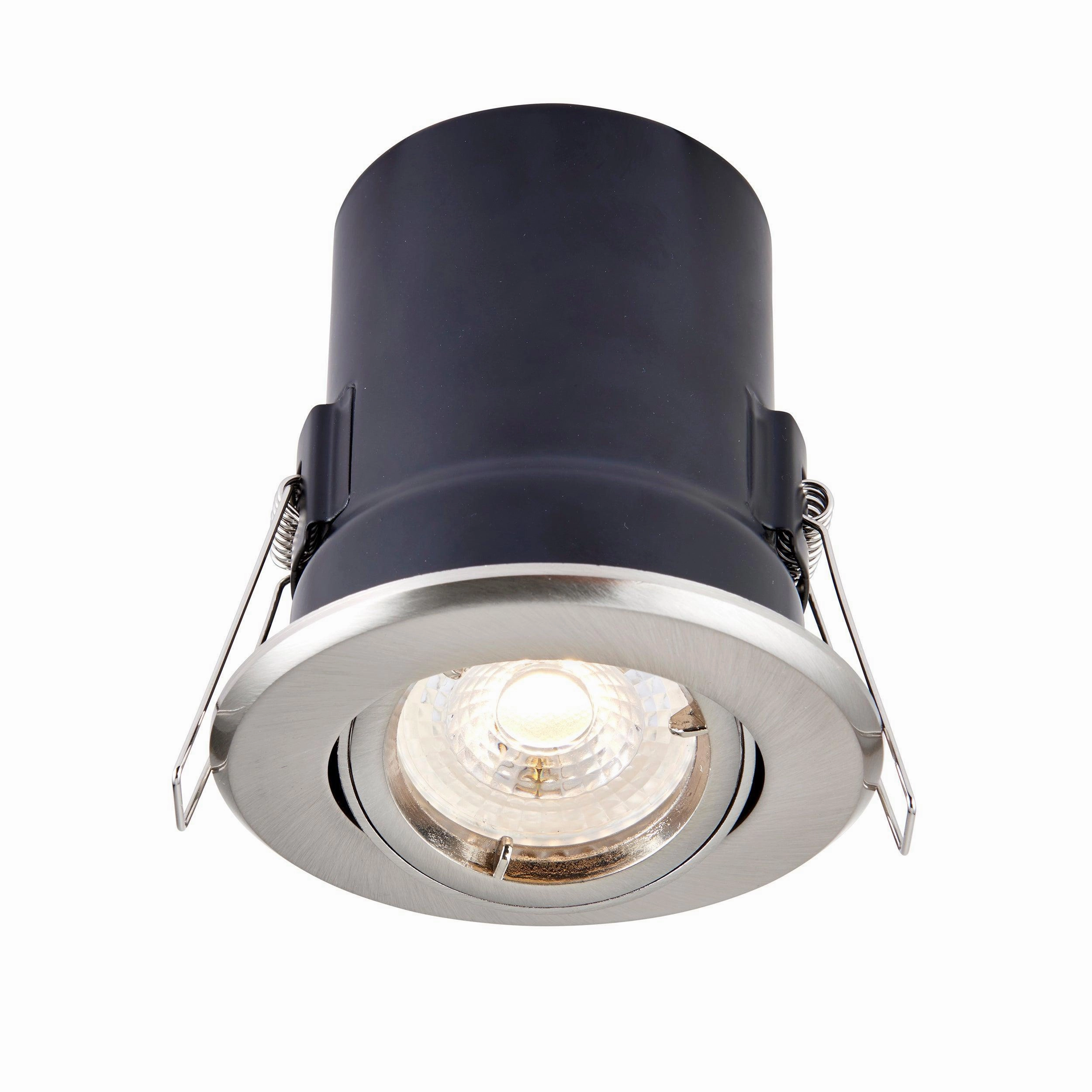 ShieldPLUS Nickel Recessed Light Tilt 50W