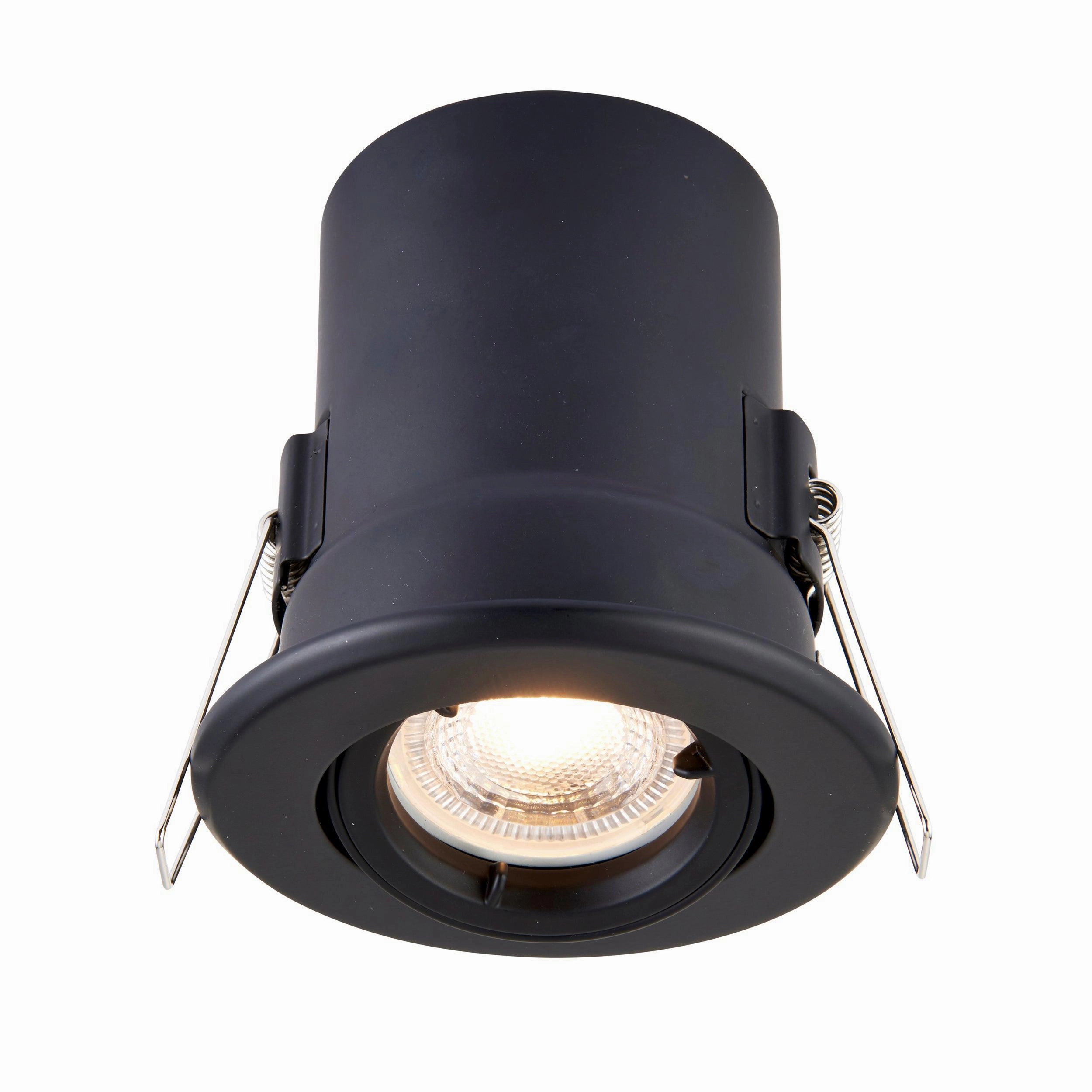 ShieldPLUS Tilt Black Recessed Light 50W