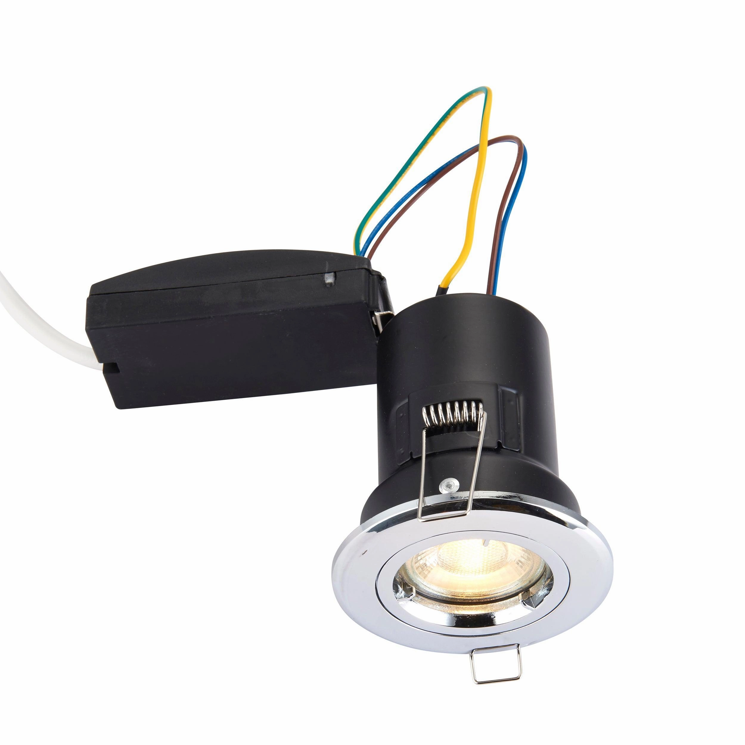 ShieldPLUS Tilt Chrome Recessed Light 50W