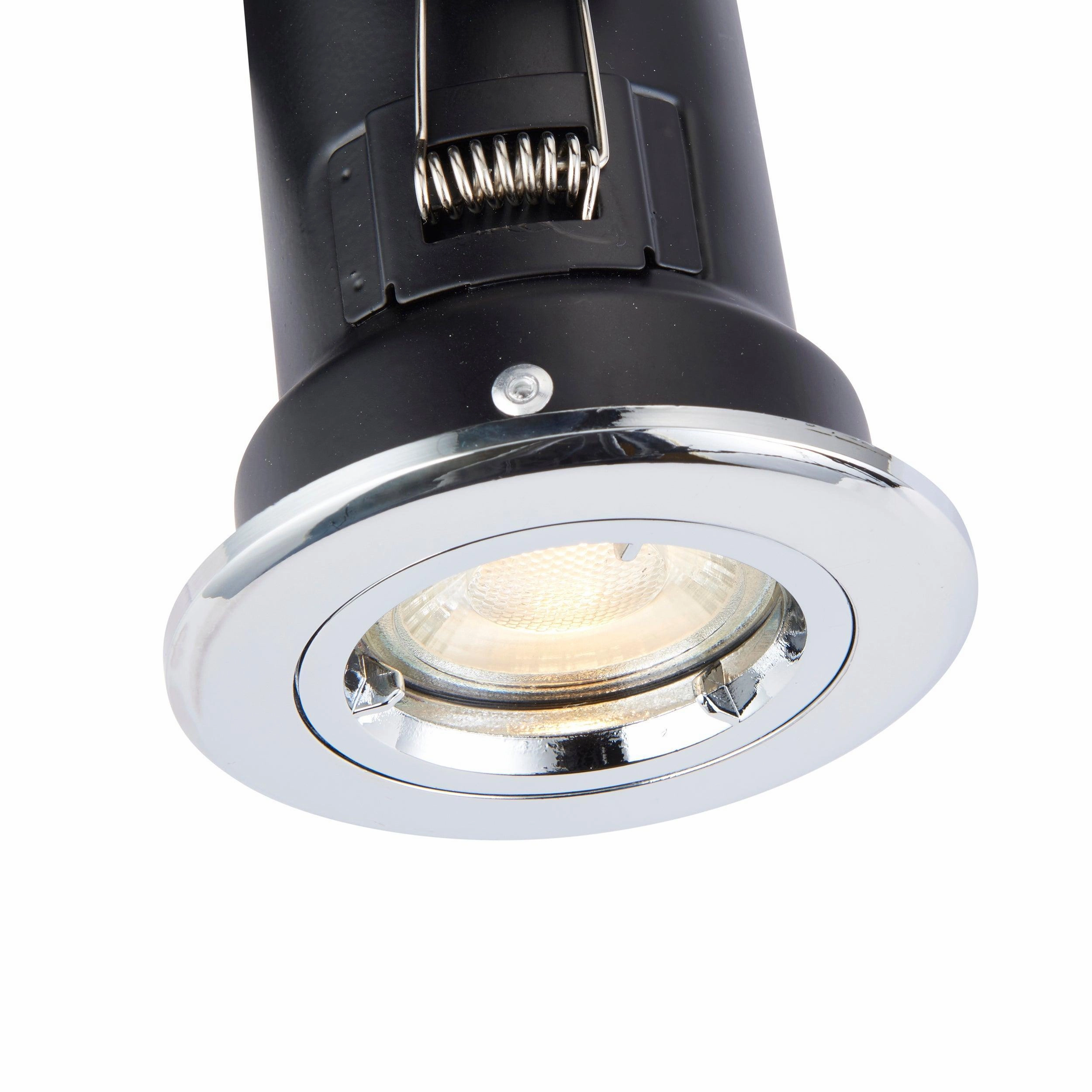 ShieldPLUS Tilt Chrome Recessed Light 50W