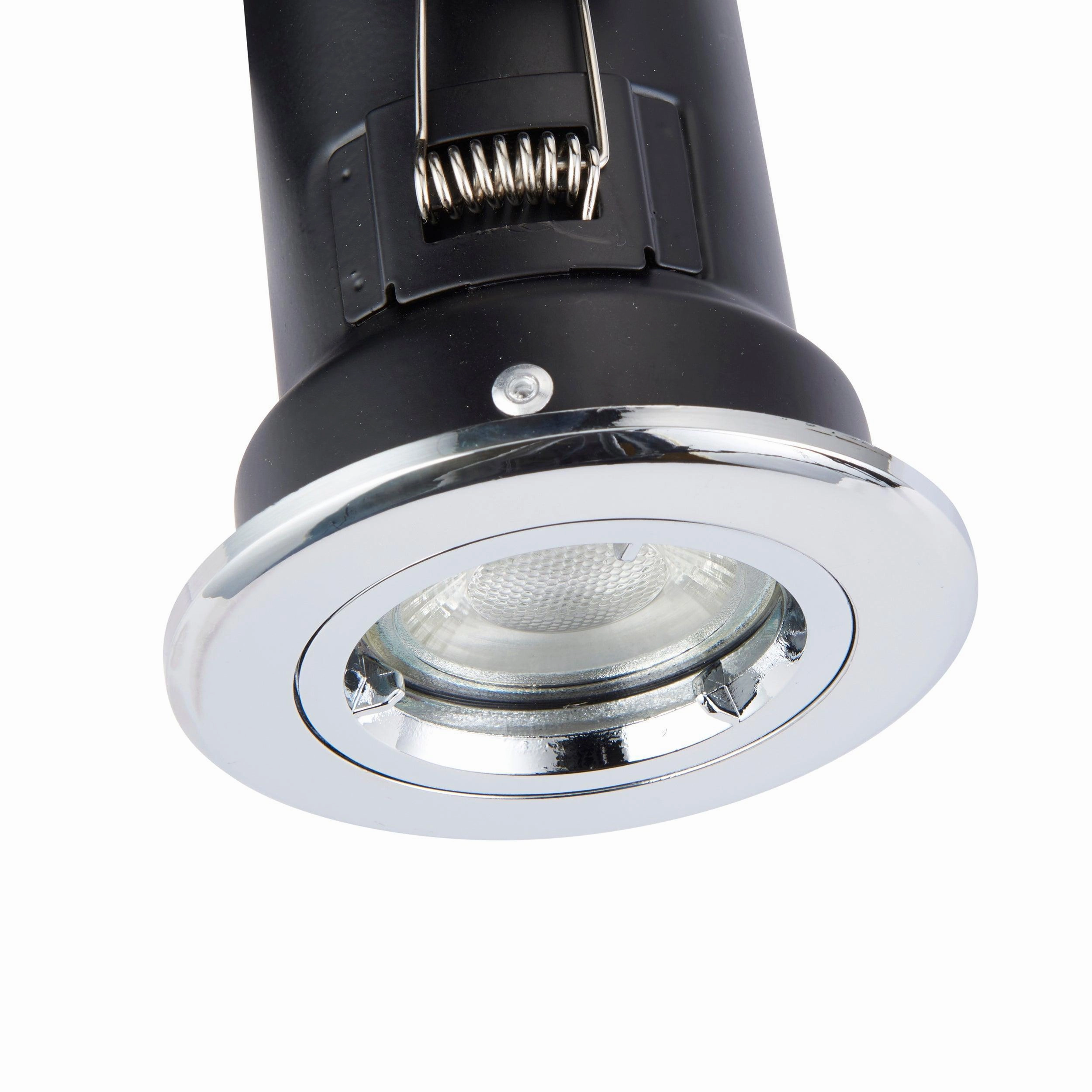 ShieldPLUS Tilt Chrome Recessed Light 50W