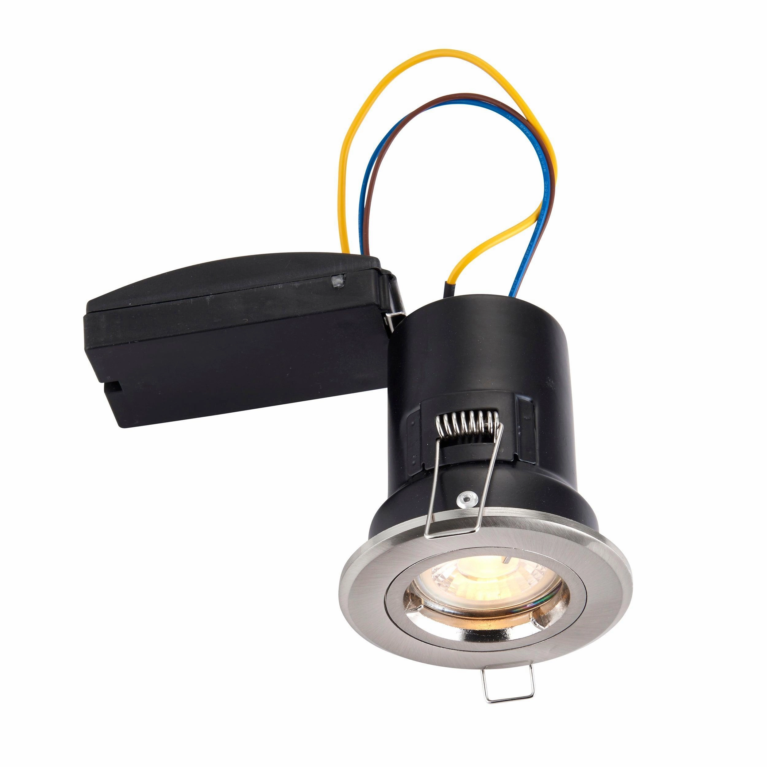 ShieldPLUS Tilt Nickel Recessed Light 50W