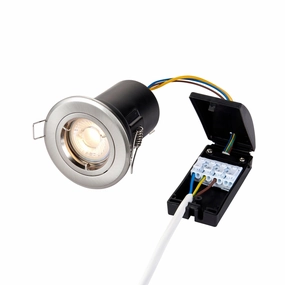 ShieldPLUS Tilt Nickel Recessed Light 50W adjustable floor standing lamp