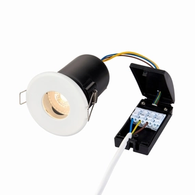 ShieldPLUS White Recessed Ceiling Light IP65 50W adjustable floor standing lamp