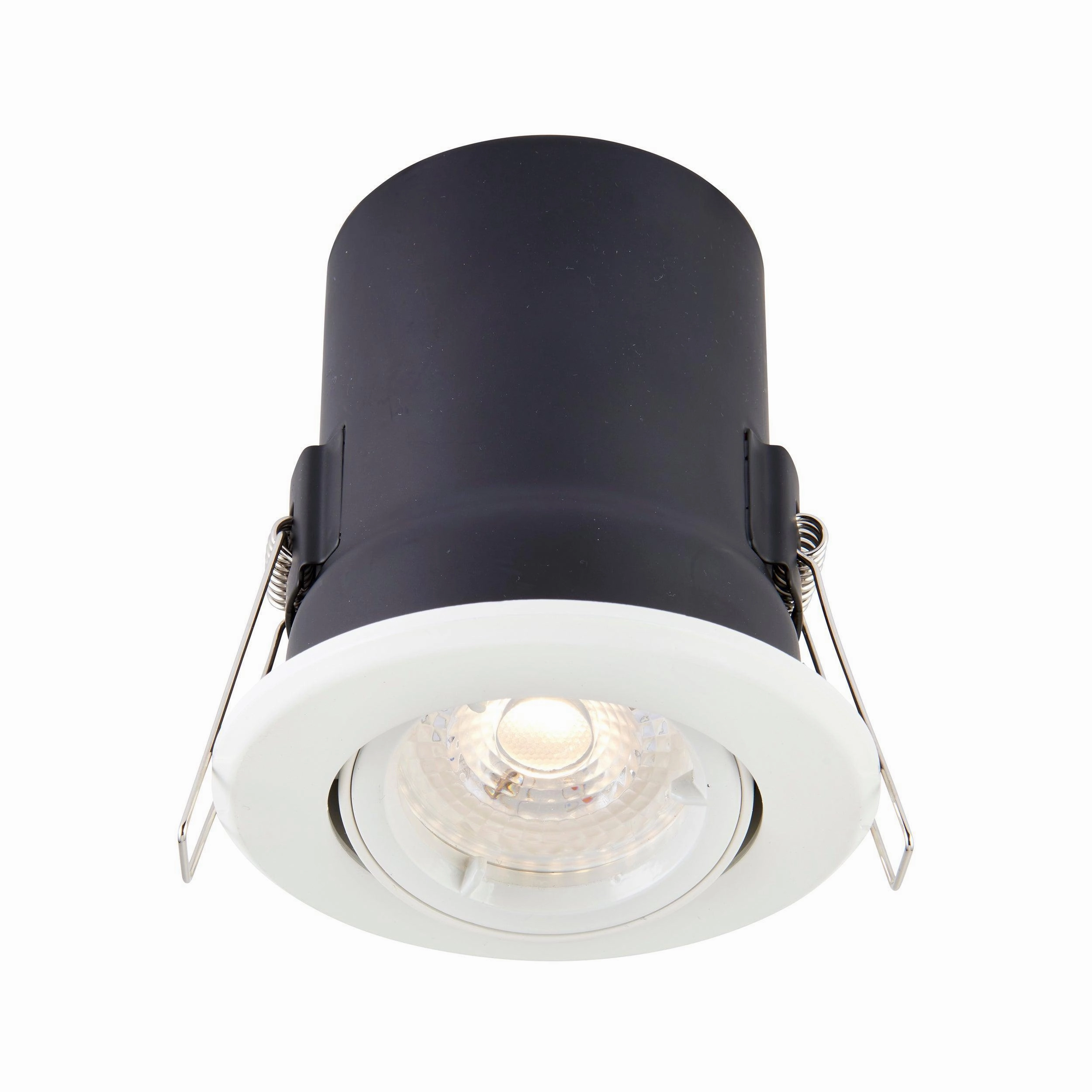 ShieldPLUS White Recessed Light Tilt 50W