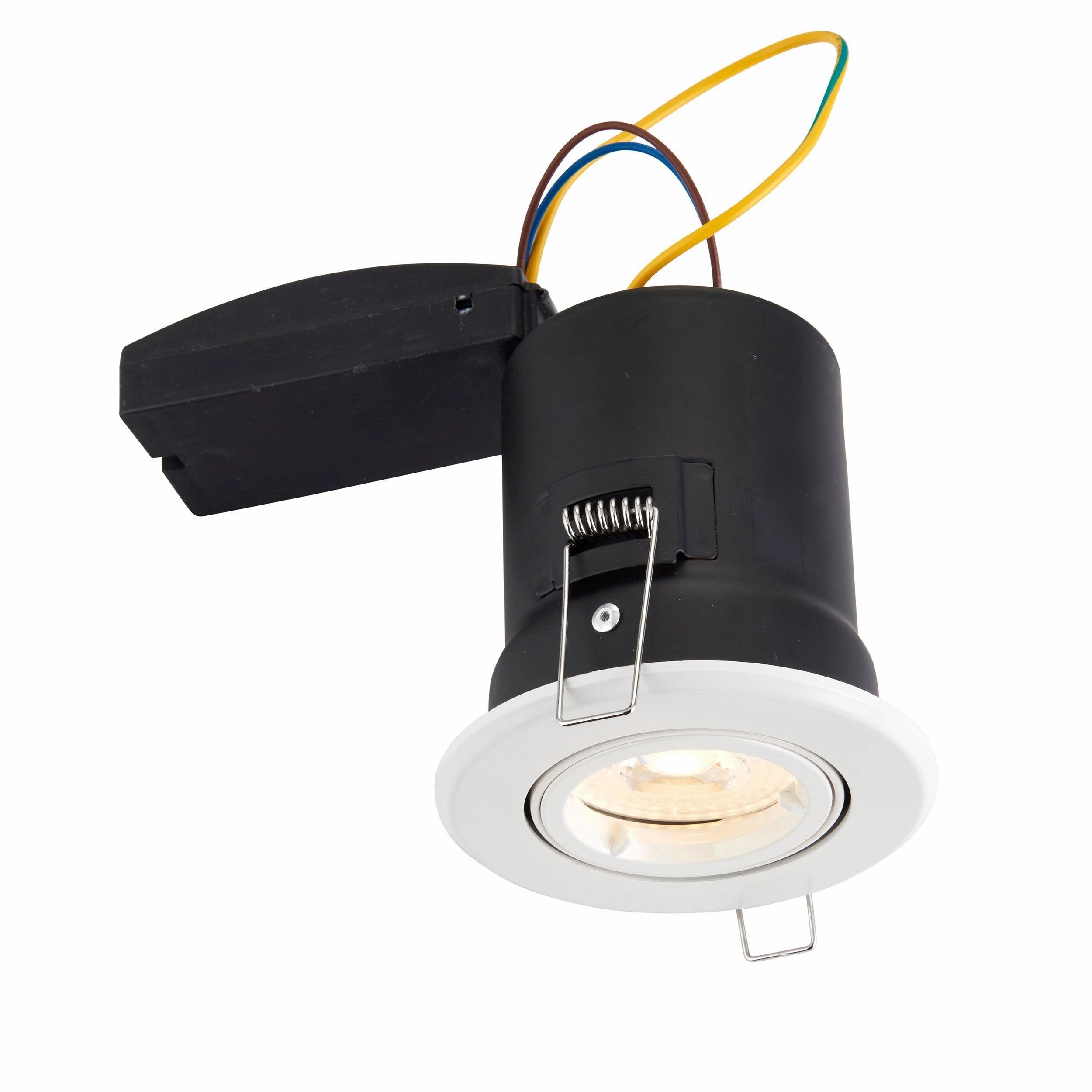 ShieldPLUS White Recessed Light Tilt 50W