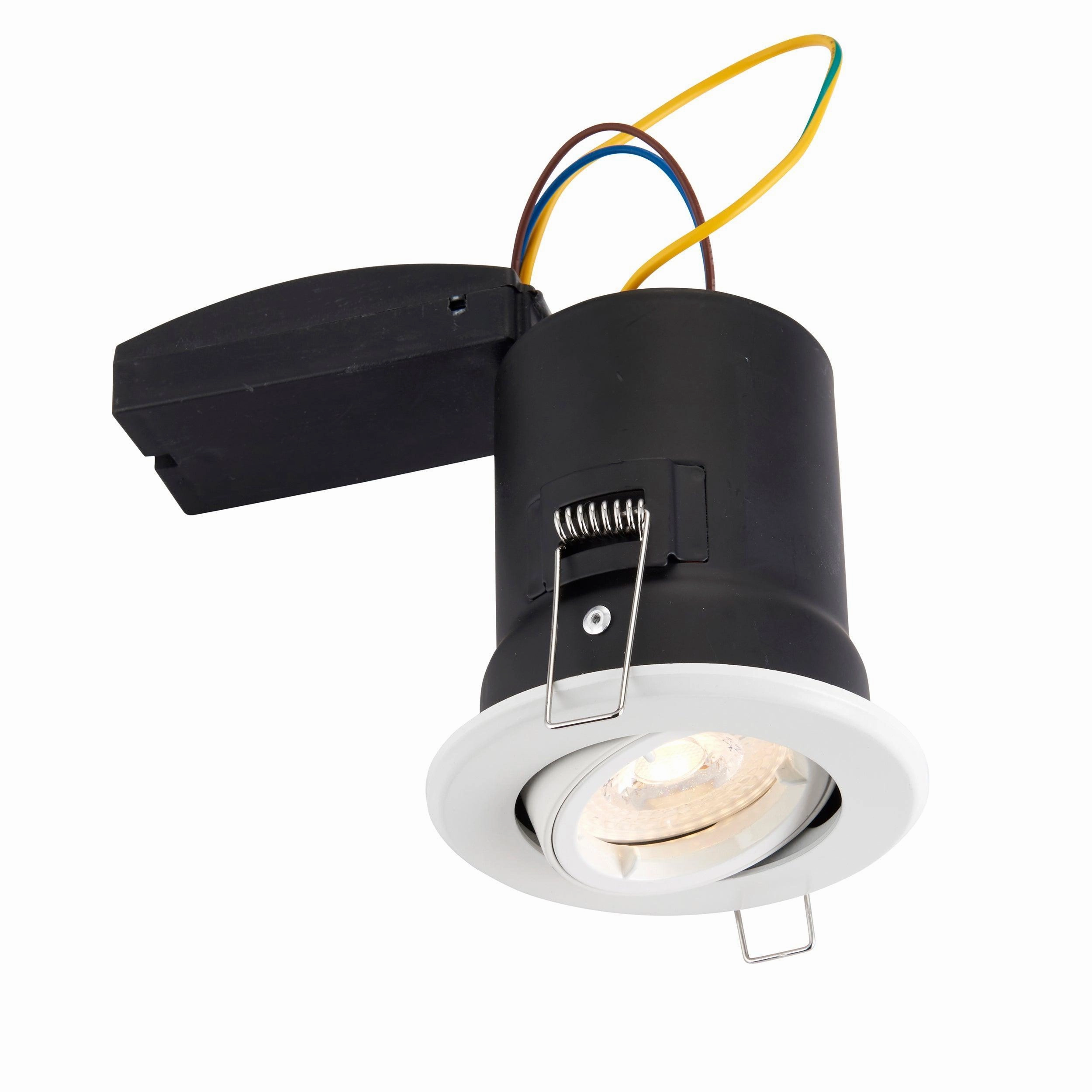 ShieldPLUS White Recessed Light Tilt 50W