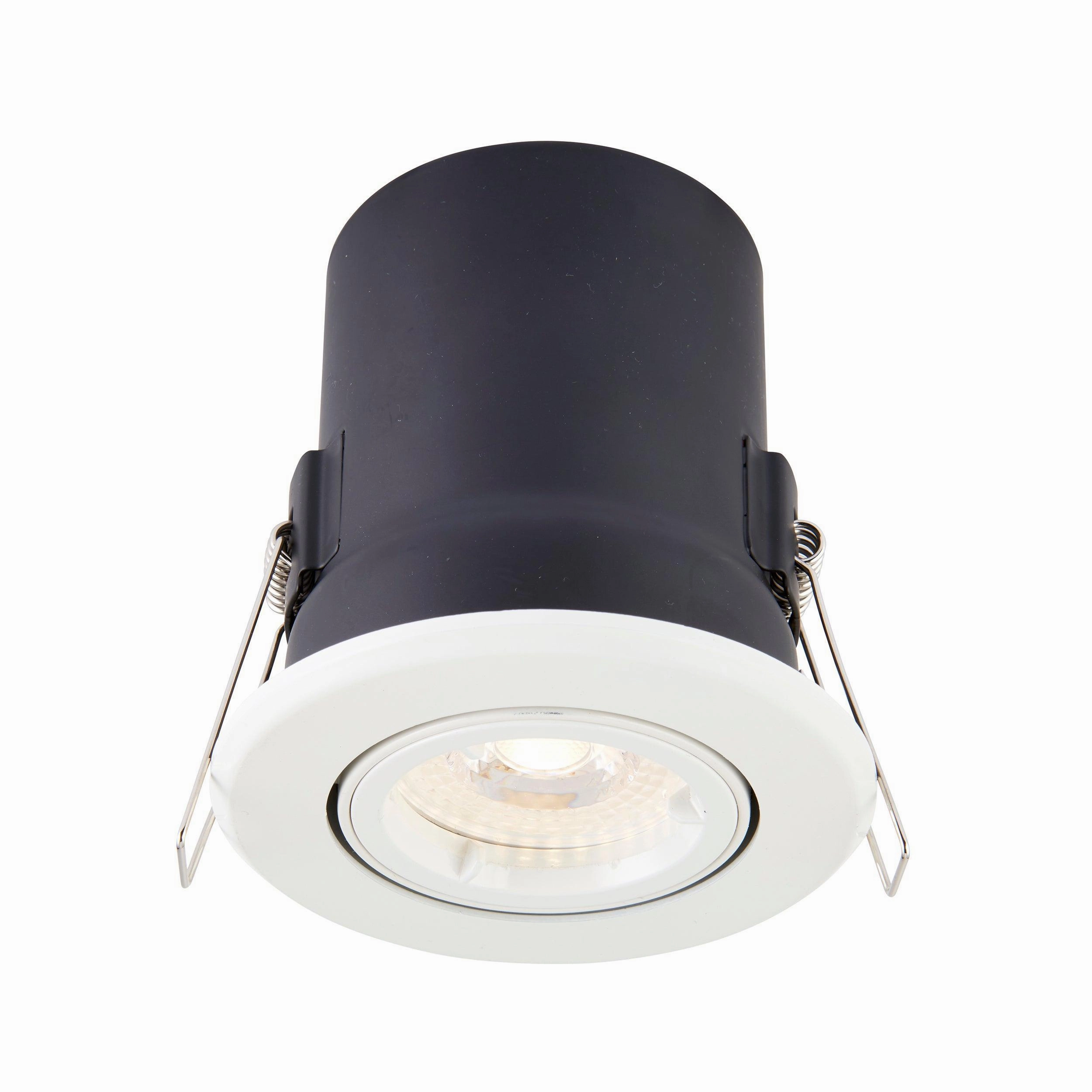 ShieldPLUS White Recessed Light Tilt 50W